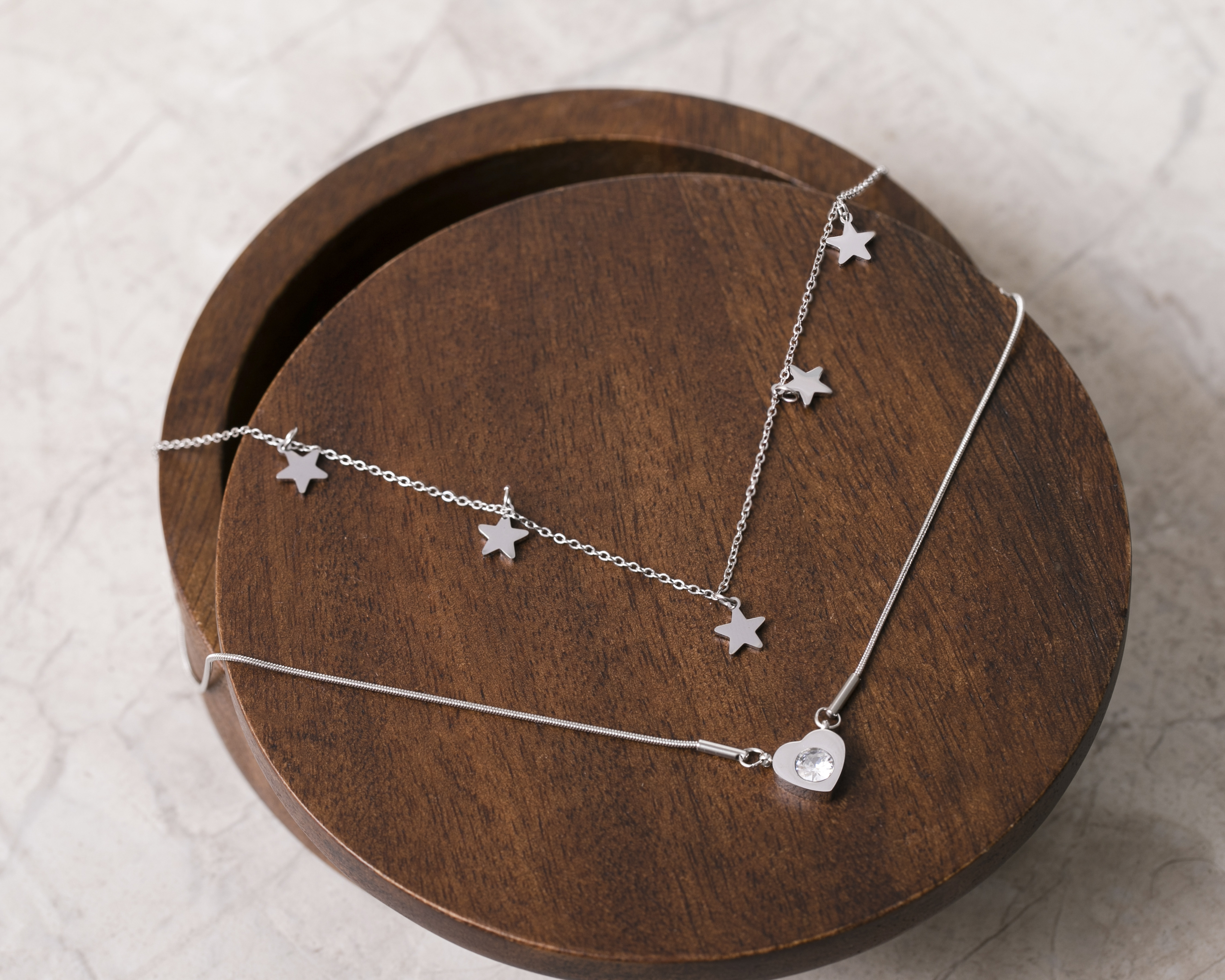 Foto 5 | Foto 5 | Collar de Acero Inoxidable Thinner