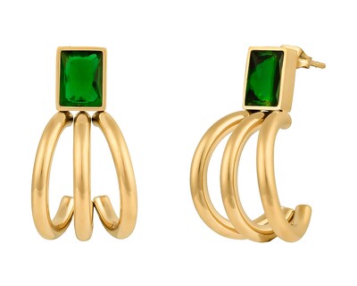 Foto 2 | Foto 2 | Aretes de Acero Inoxidable Jennifer Lopez