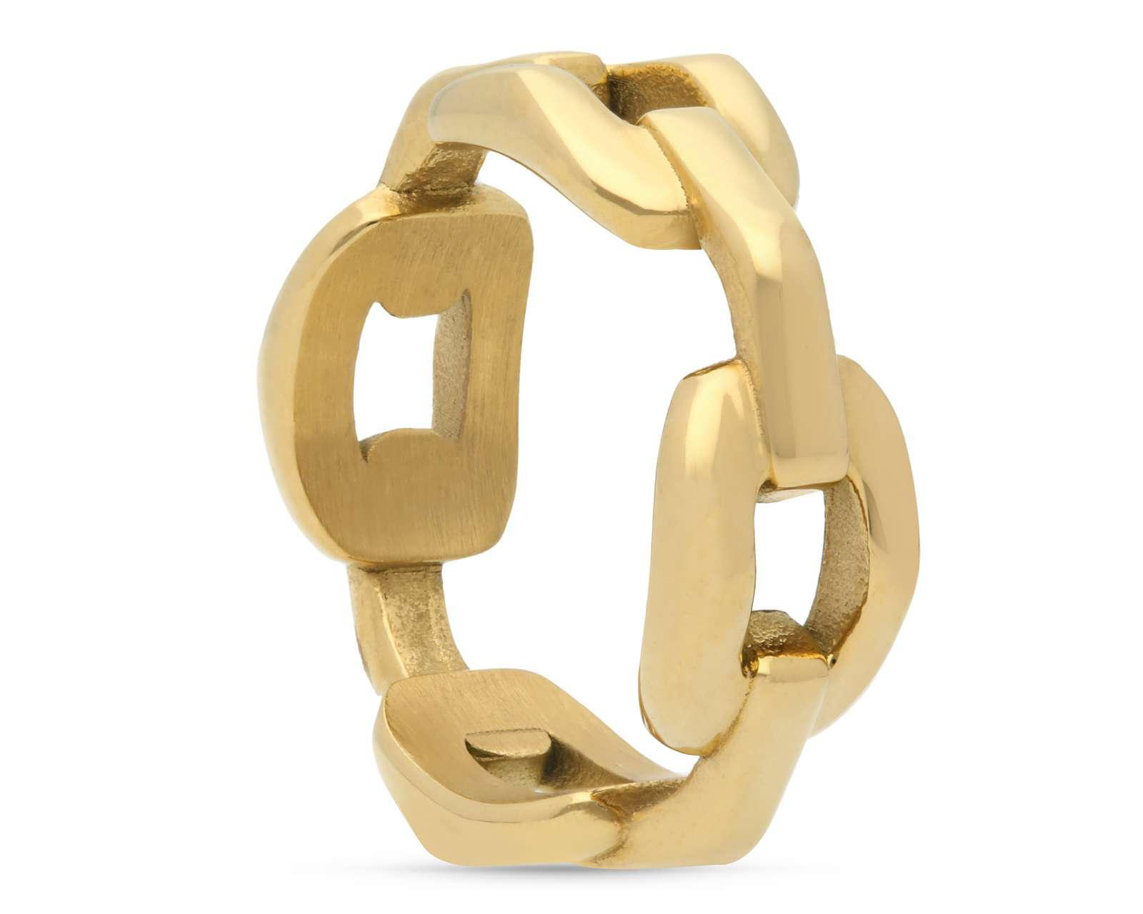 Foto 2 pulgar | Foto 1 | Anillo de Acero Inoxidable Jennifer Lopez