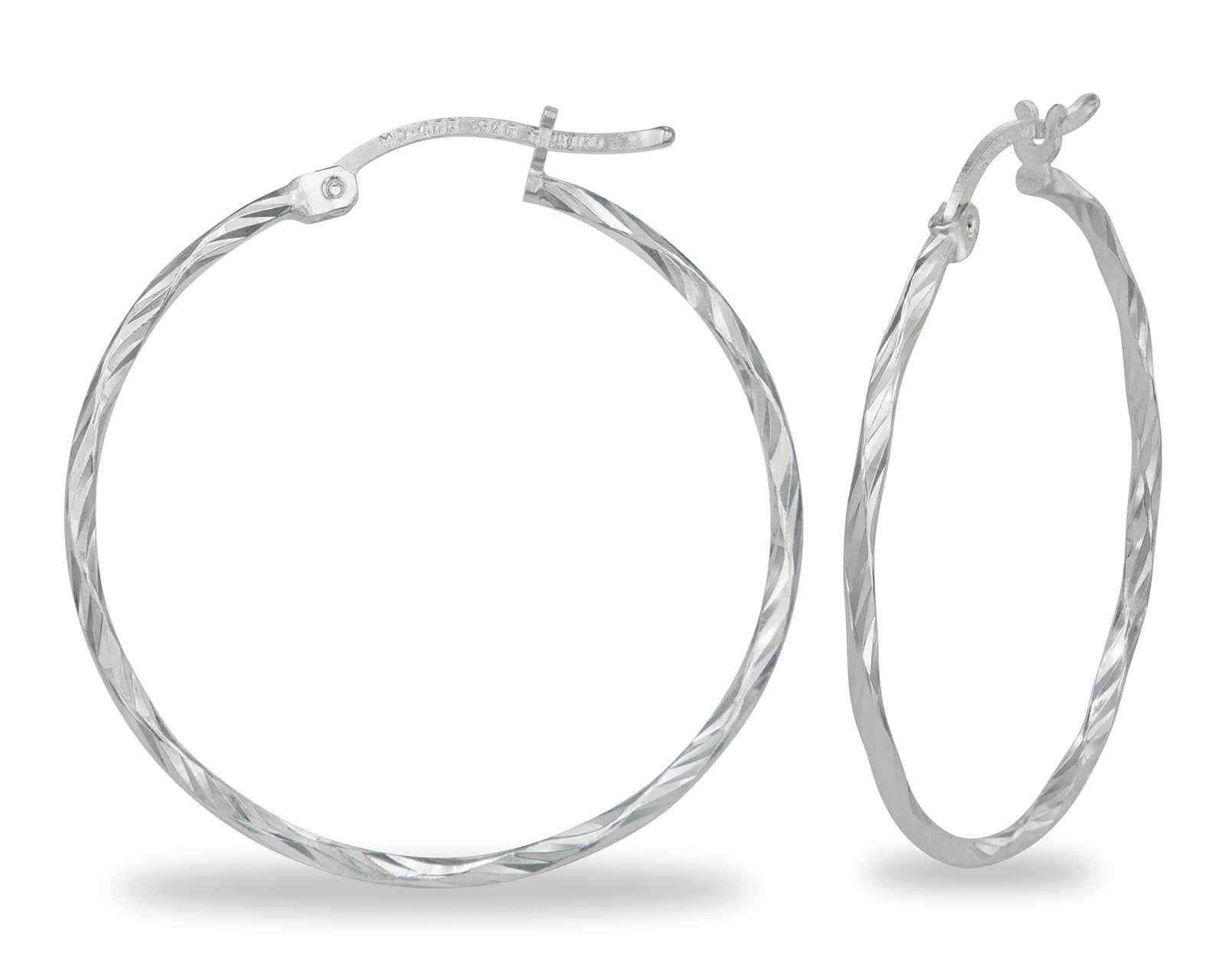Arracadas de Plata Diflor