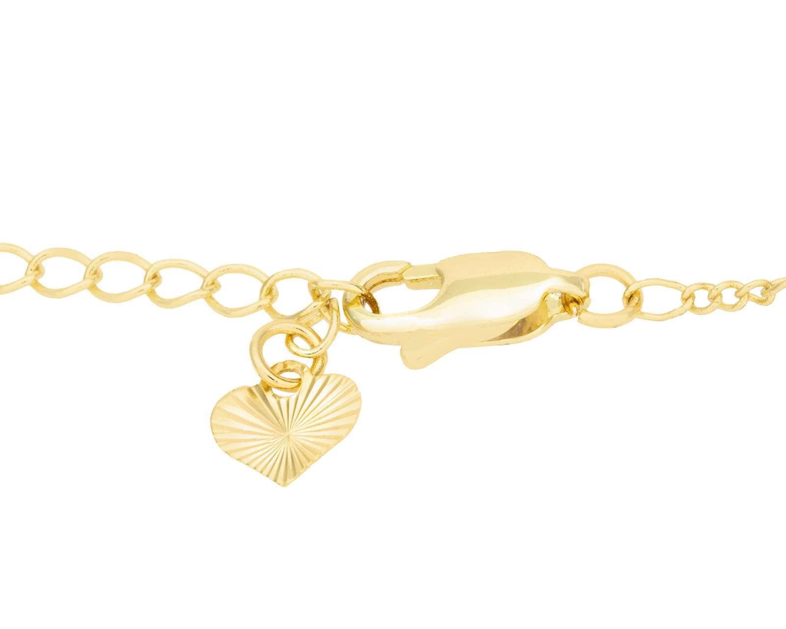 Foto 4 pulgar | Foto 3 | Pulsera de Chapa de Oro Zokko