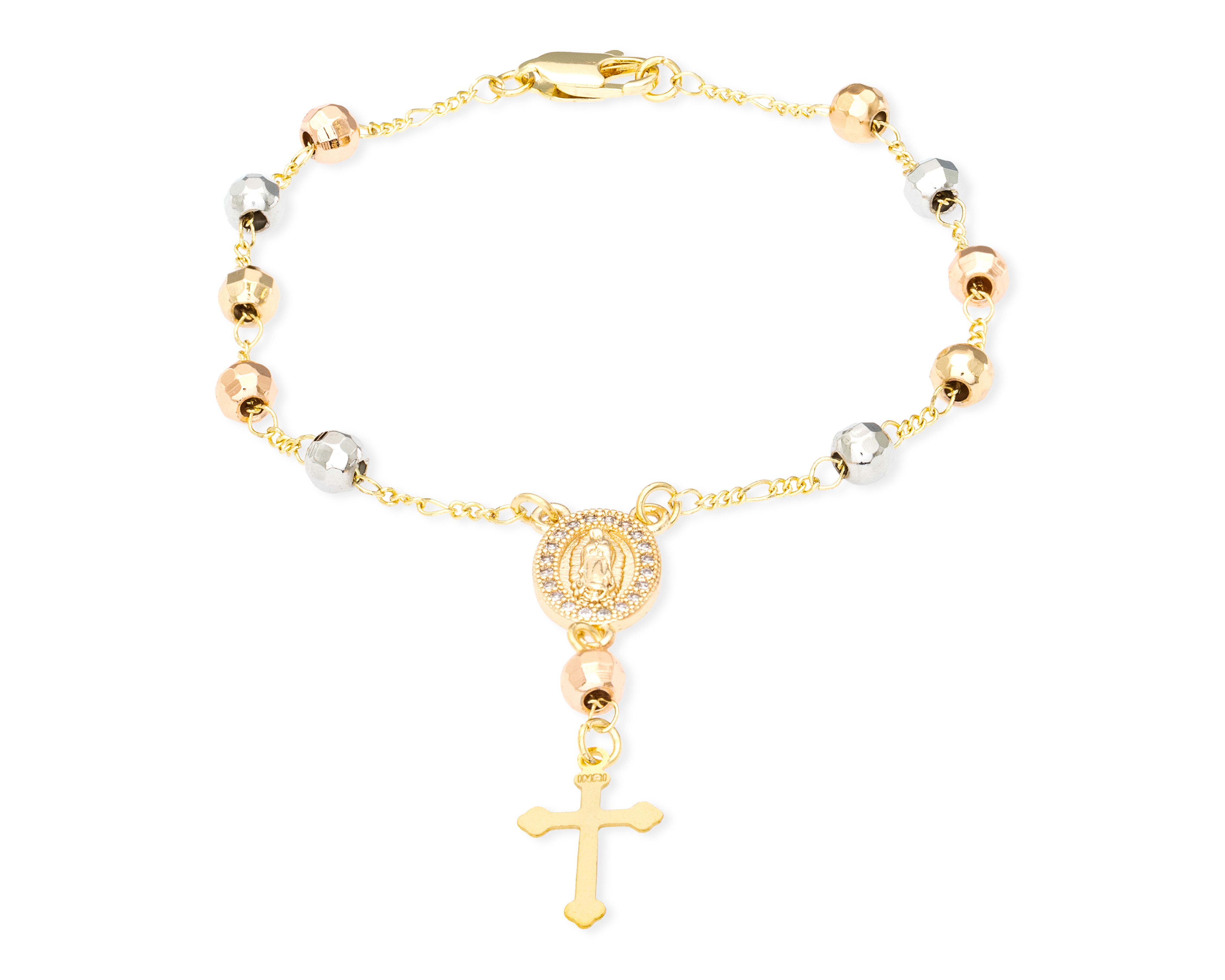 Pulsera de Chapa de Oro Zokko