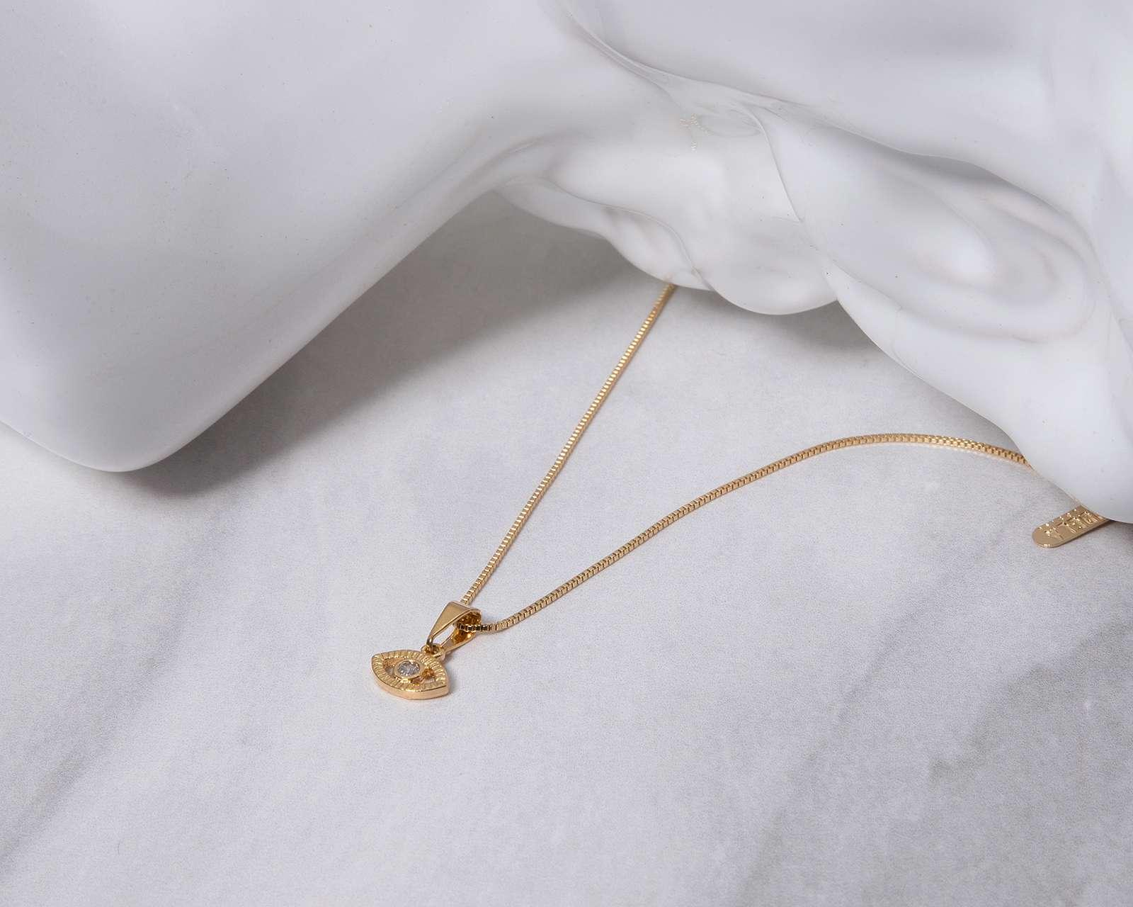 Foto 5 | Foto 5 | Collar de Chapa de Oro 18K Girondela