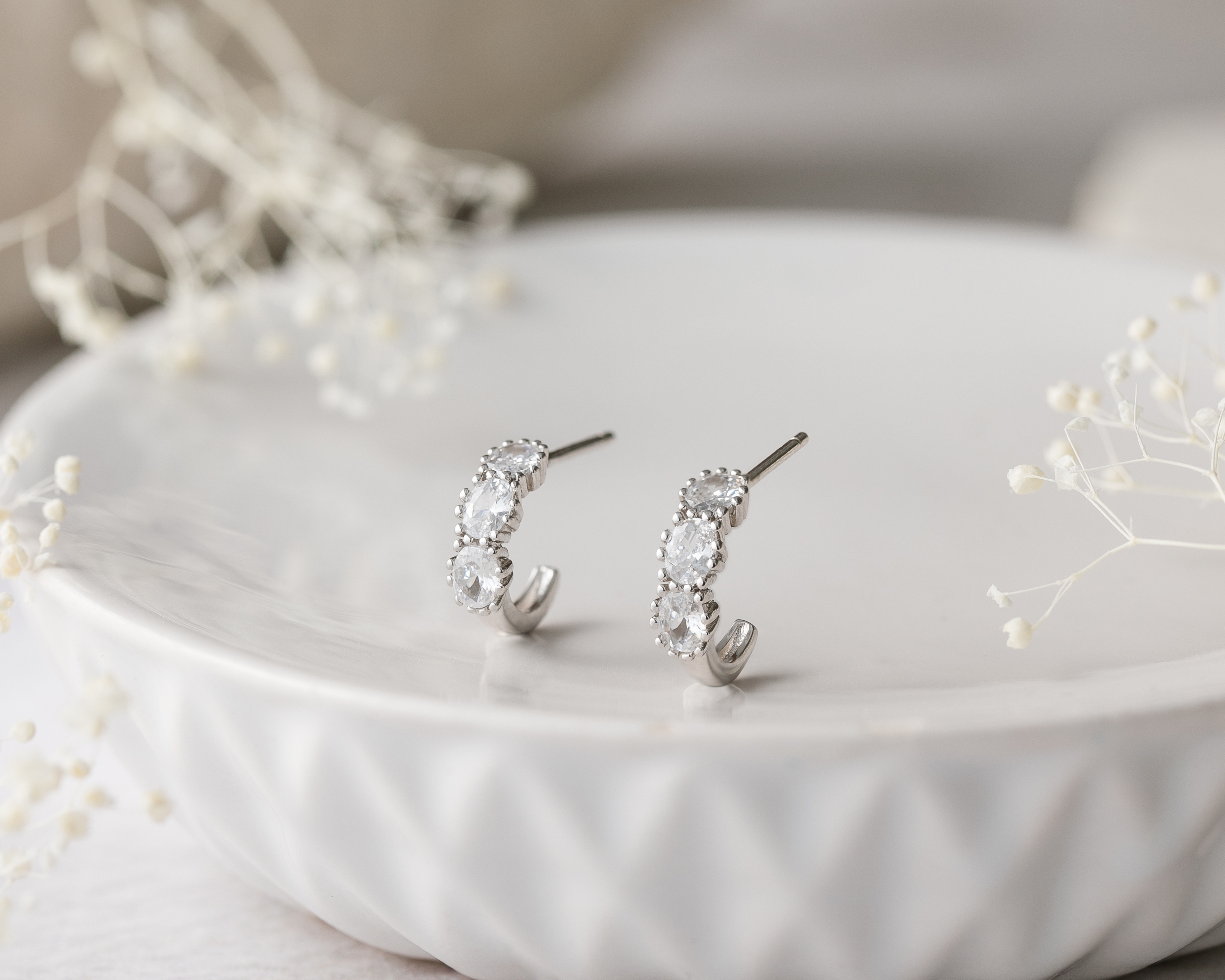 Foto 5 pulgar | Foto 4 | Arracadas de Plata Sahara