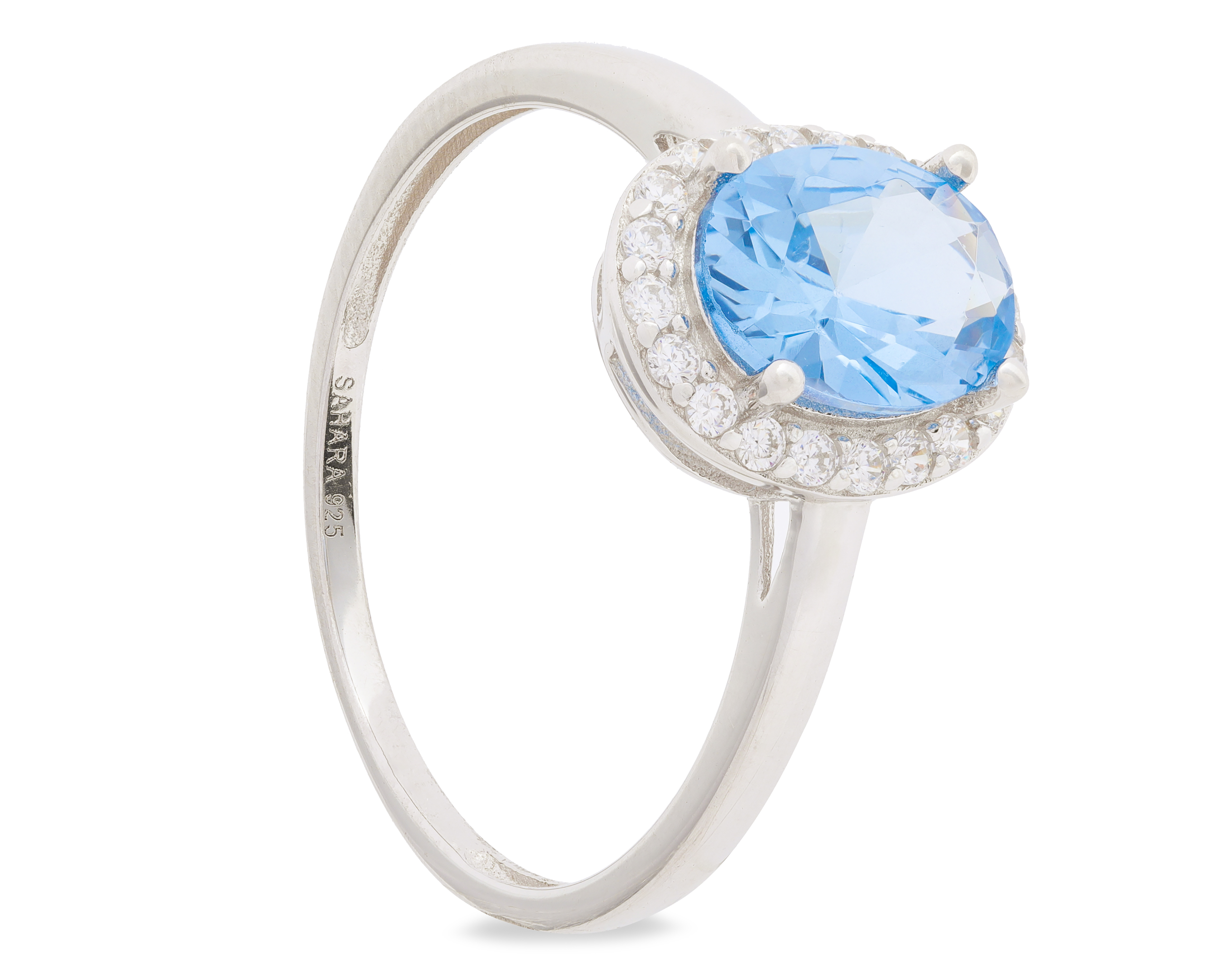 Anillo de Plata Sahara Talla 7