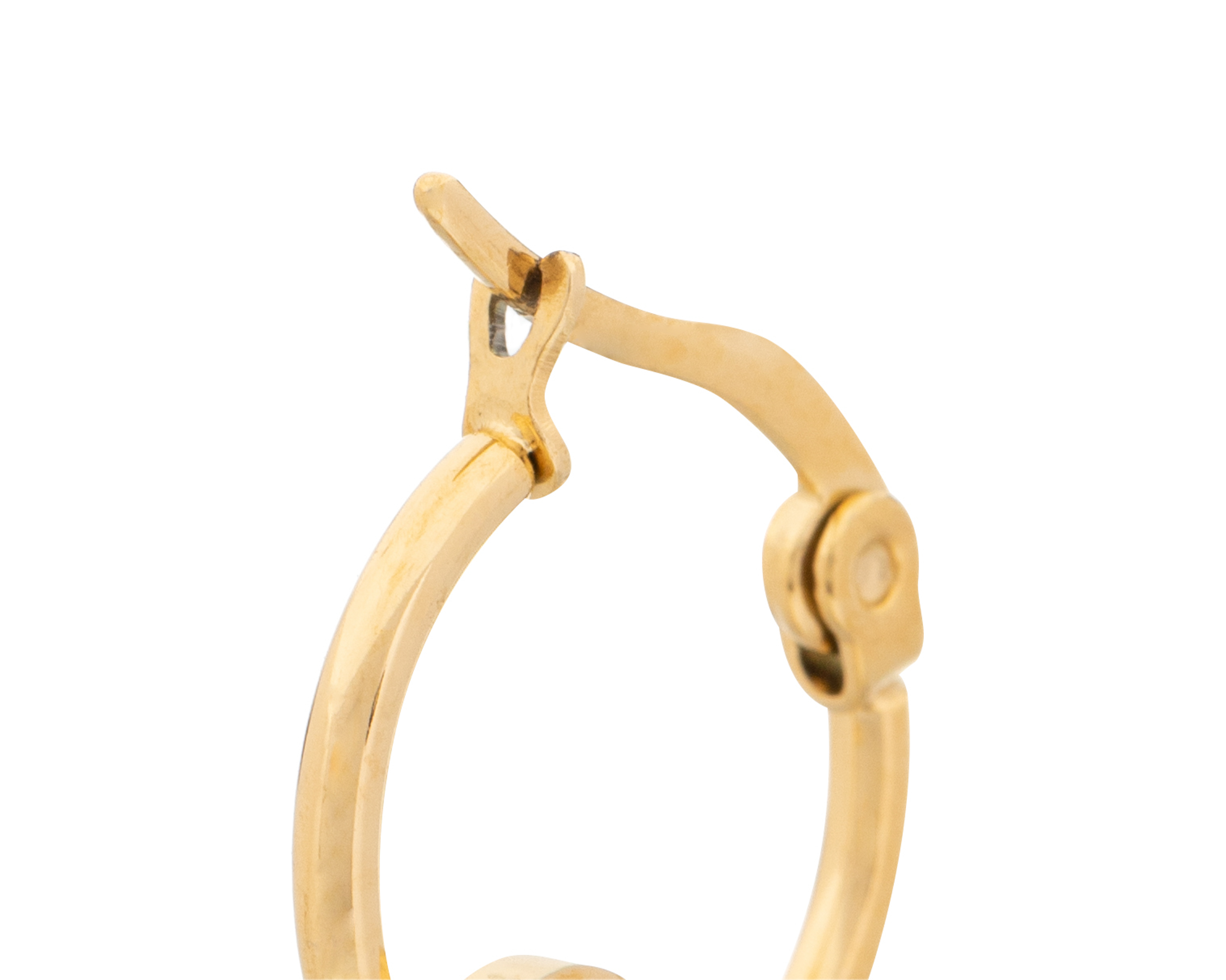 Foto 4 pulgar | Foto 3 | Aretes de Acero Inoxidable Lizzie