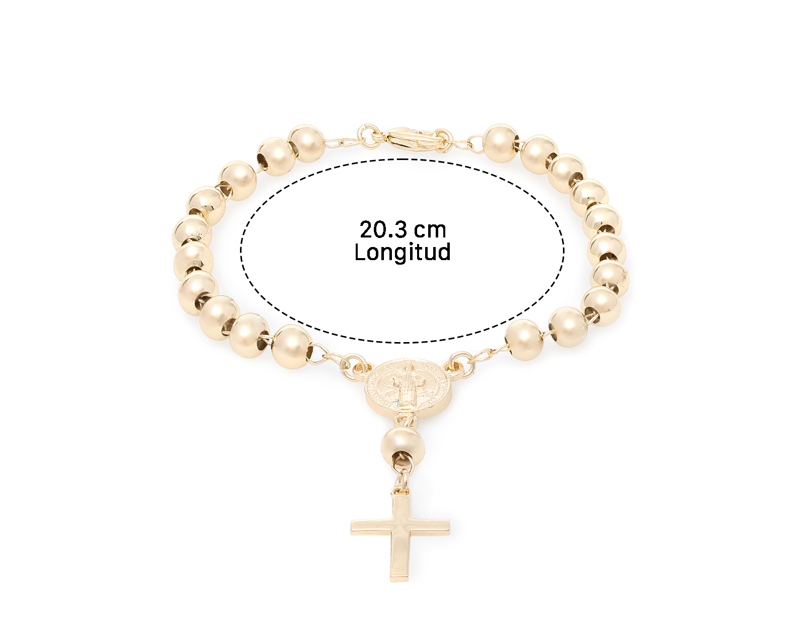 Foto 4 | Foto 4 | Pulsera de Chapa de Oro 18K Allu