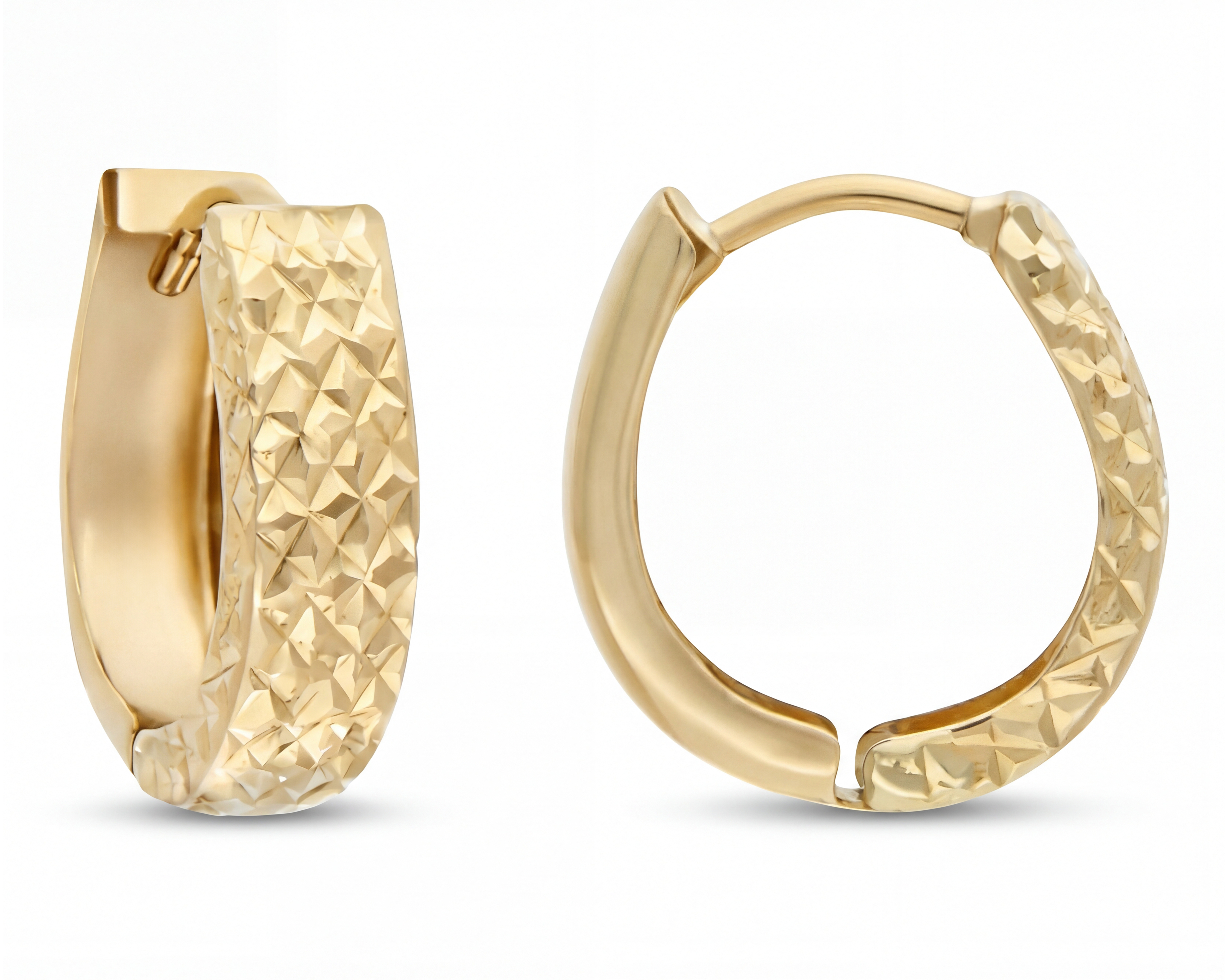 Foto 2 pulgar | Foto 1 | Aretes de Oro Turco 10k Arpas