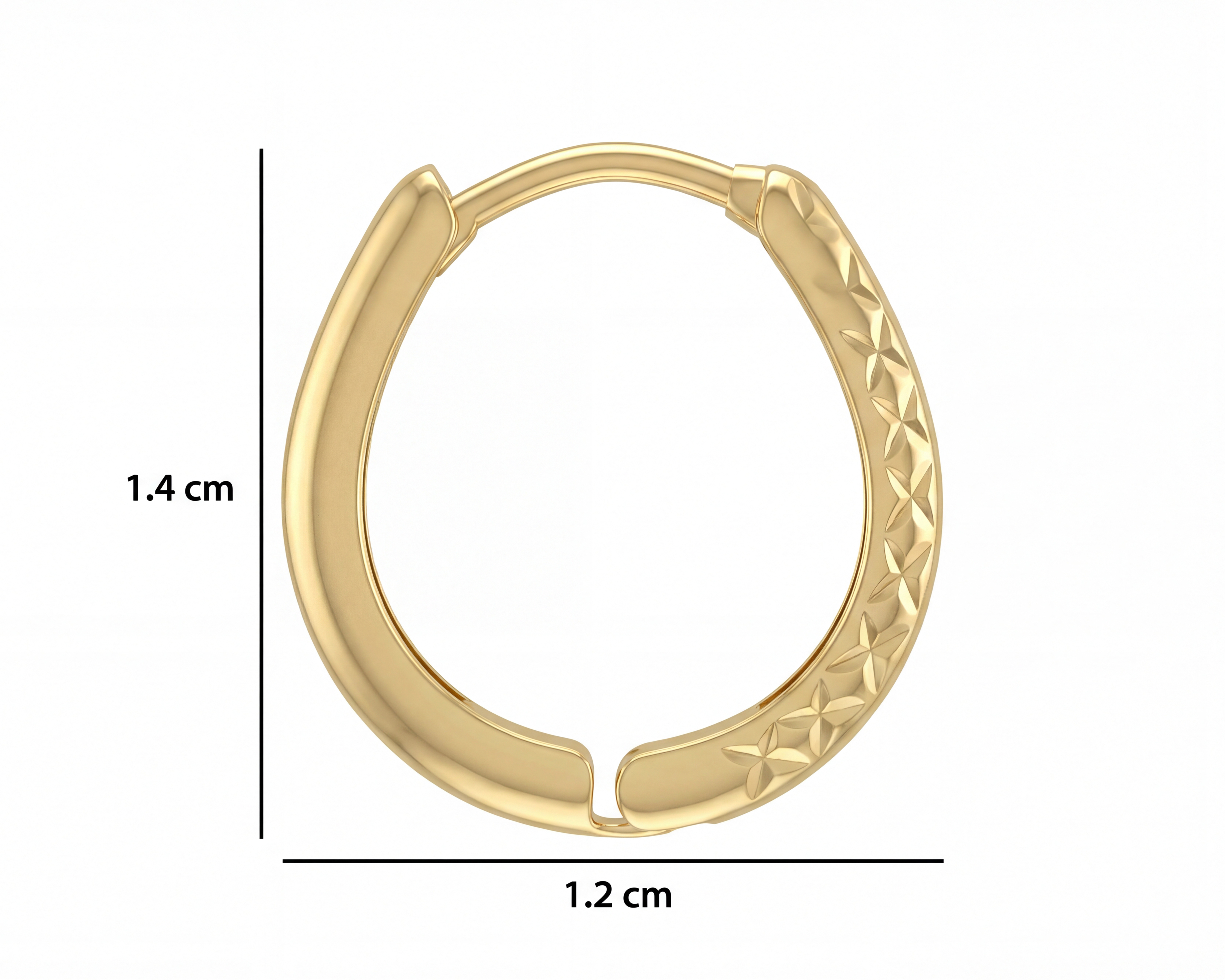 Foto 6 | Foto 6 | Aretes de Oro Turco 10K Arpas
