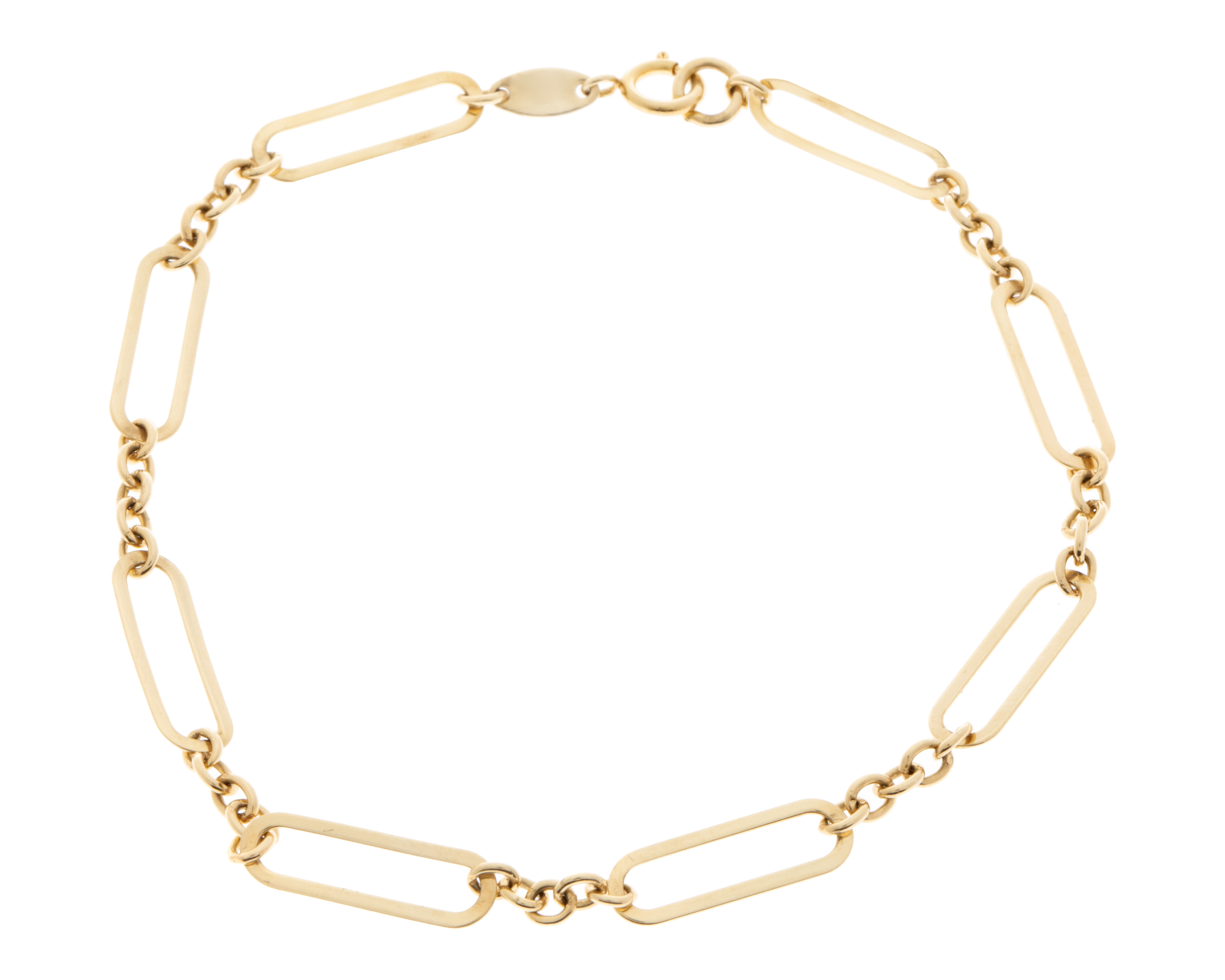 Foto 2 pulgar | Foto 1 | Pulsera de Oro Turco 10K Arpas