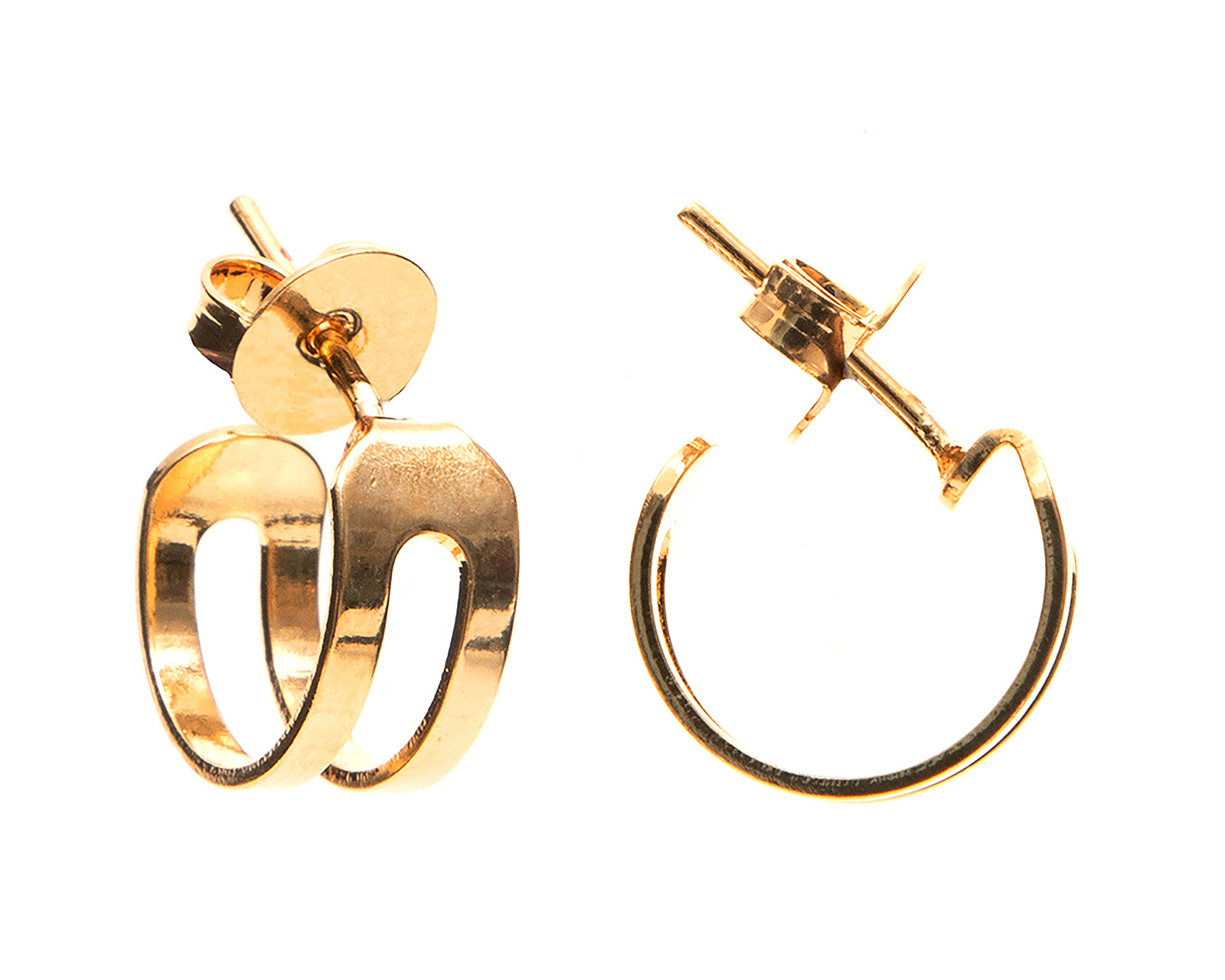 Foto 1 | Foto 1 | Arracadas de Chapa de Oro 18K Girondela