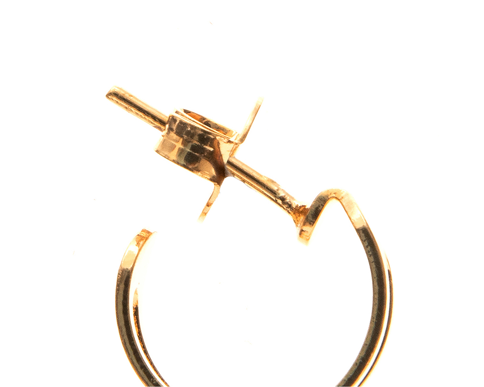 Foto 3 | Foto 3 | Arracadas de Chapa de Oro 18K Girondela