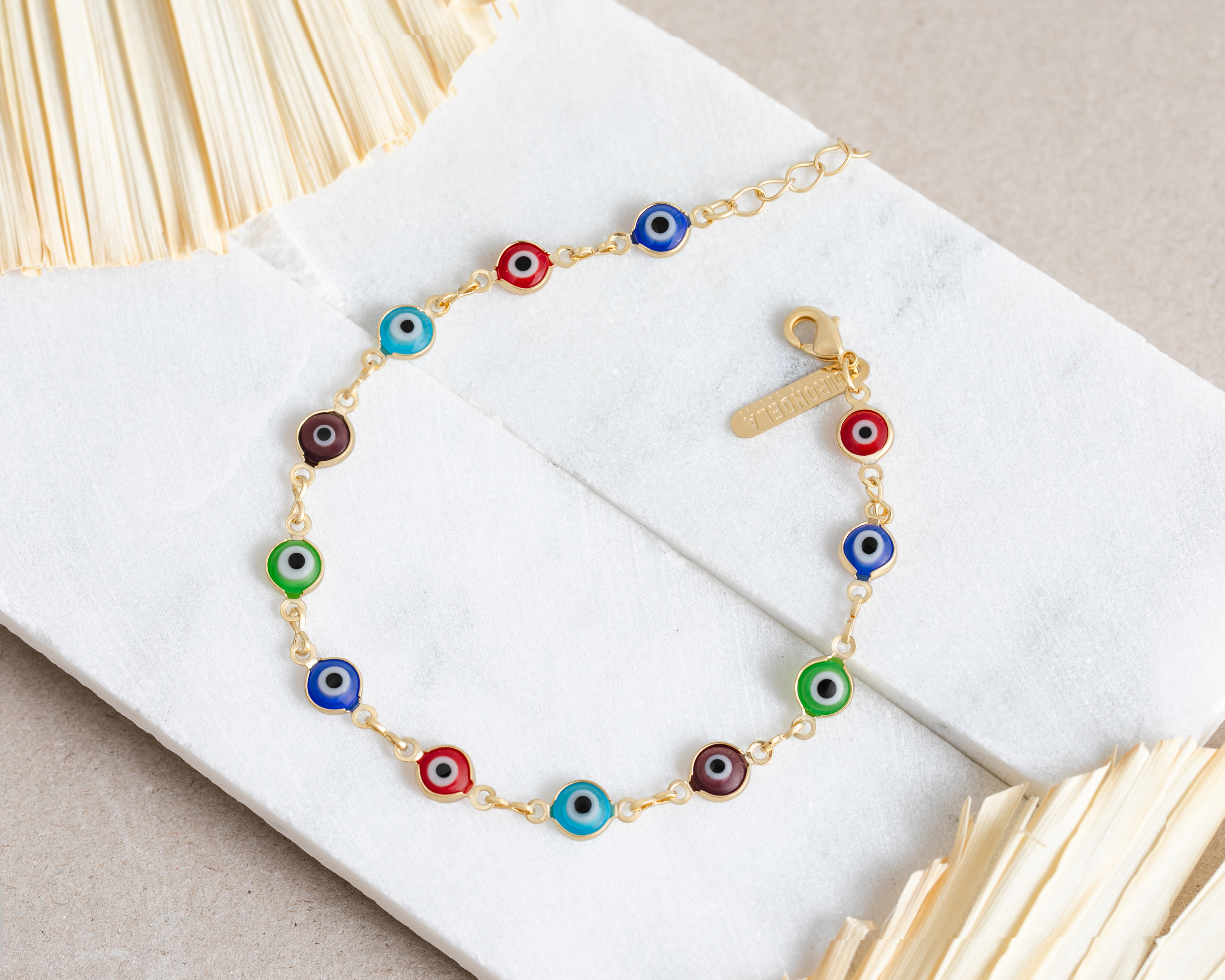 Foto 5 | Foto 5 | Pulsera de Chapa de Oro 18K Girondela