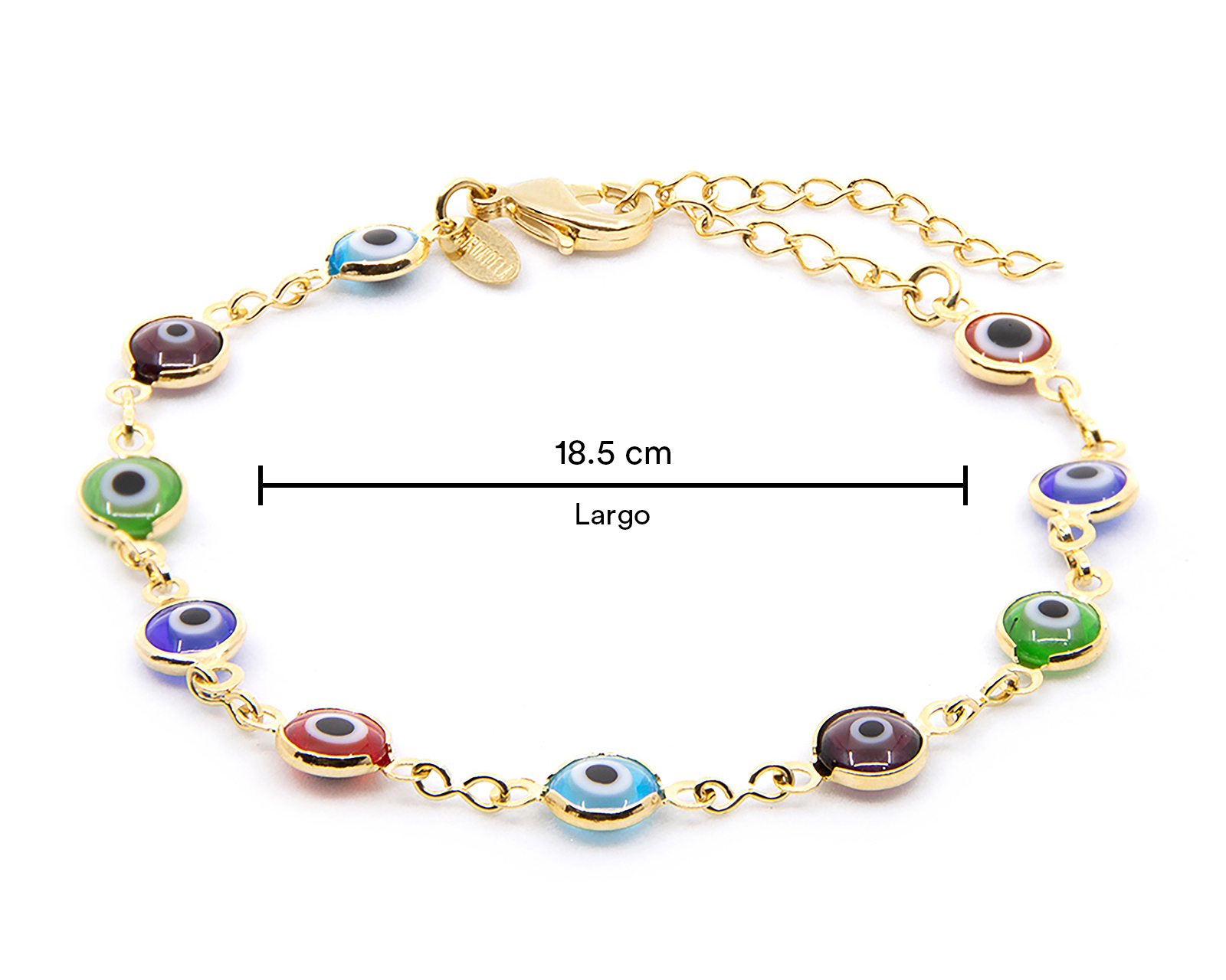 Foto 7 | Foto 7 | Pulsera de Chapa de Oro 18K Girondela