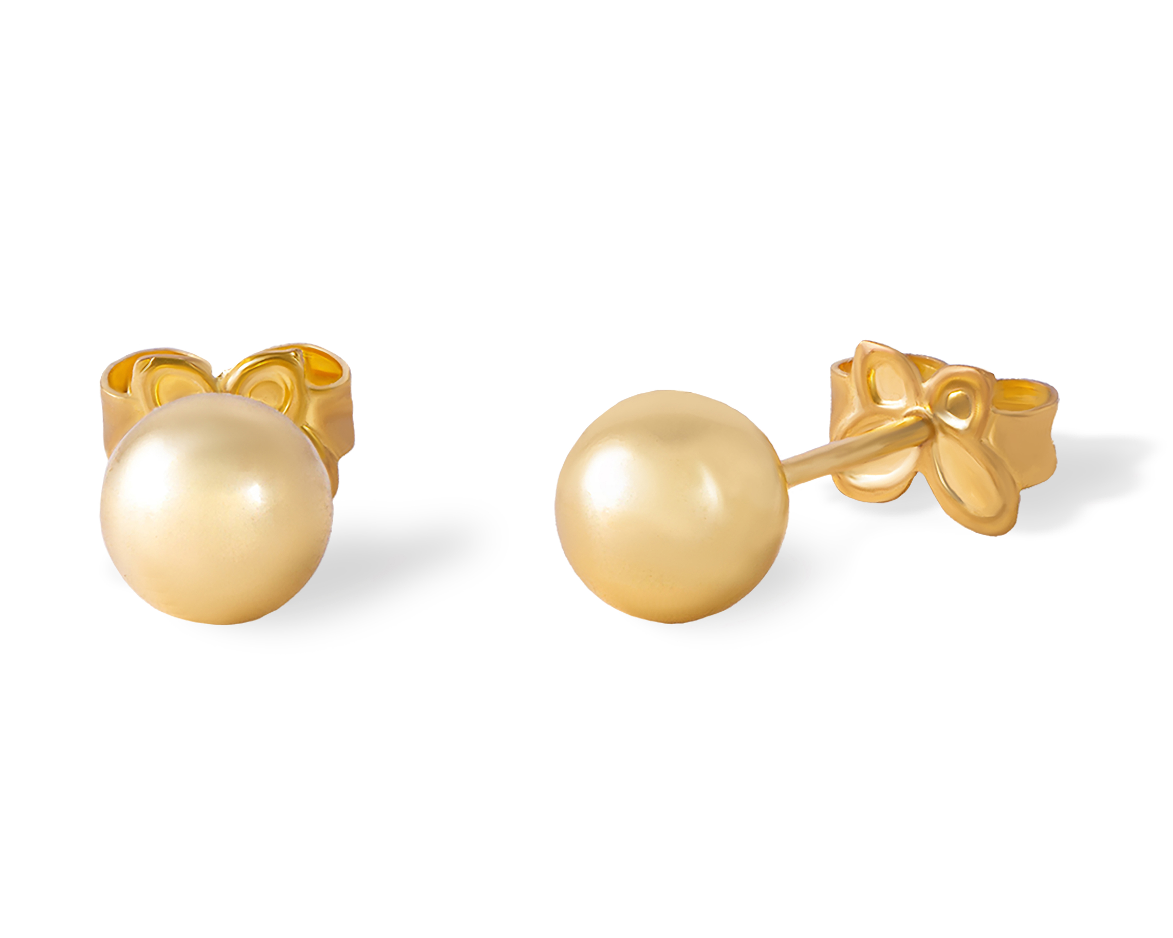 Aretes de Chapa de Oro 18K Unlimited By OB