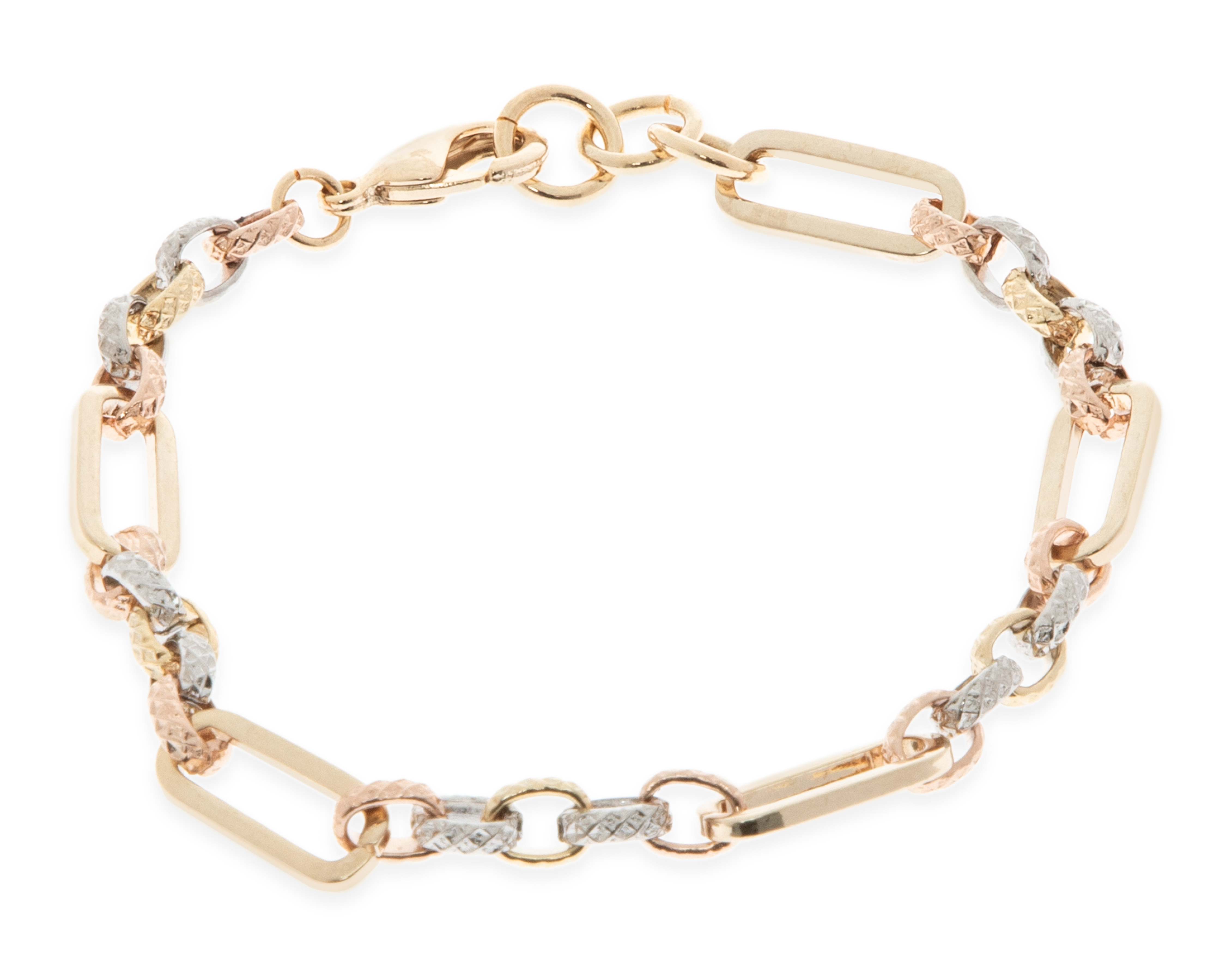 Pulsera de Chapa de Oro 18K Petra