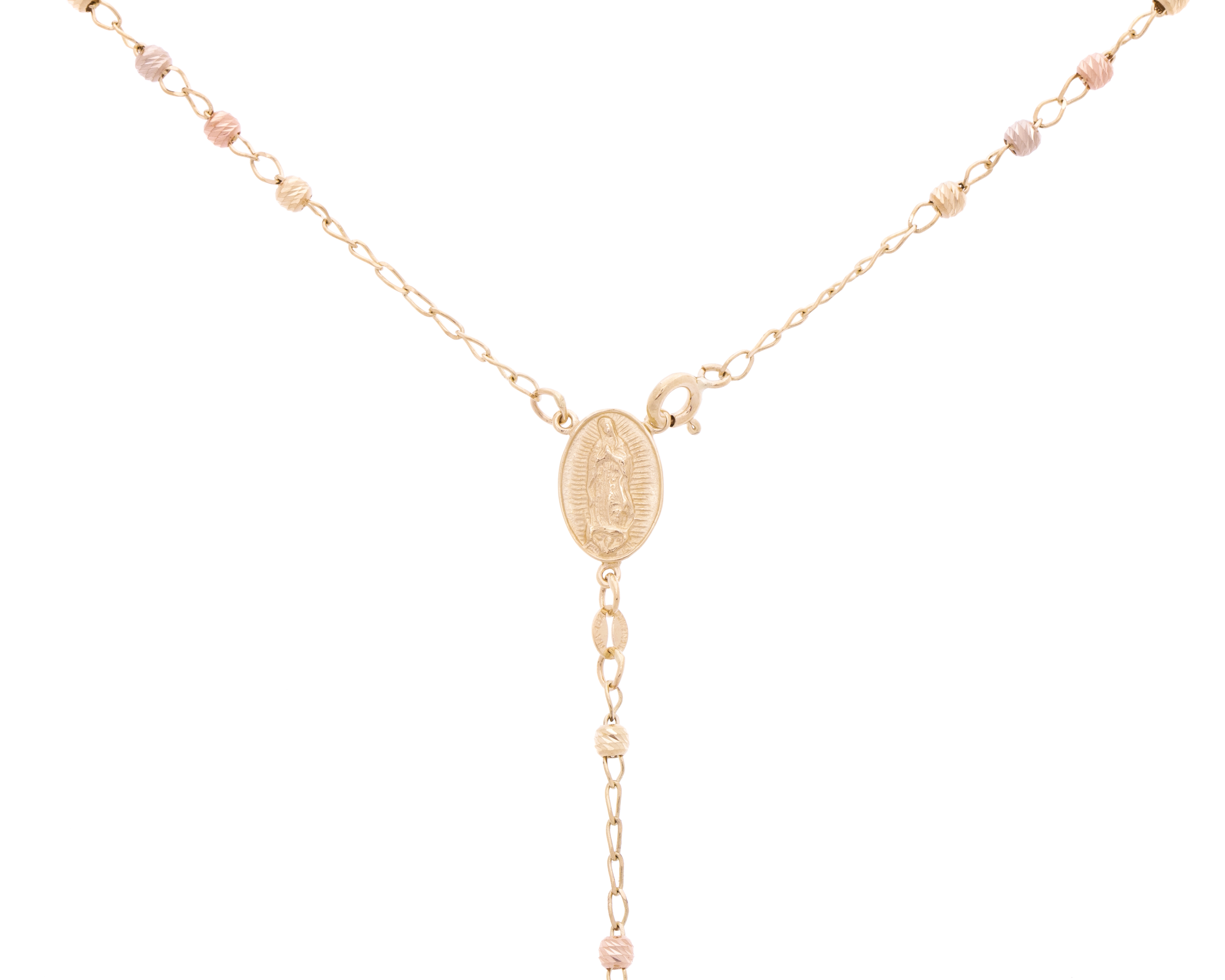 Foto 5 pulgar | Foto 4 | Rosario de Oro 14K Diflor