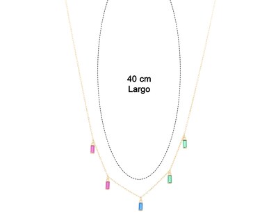 Foto 5 | Foto 5 | Collar de Plata Olivia And Jackson