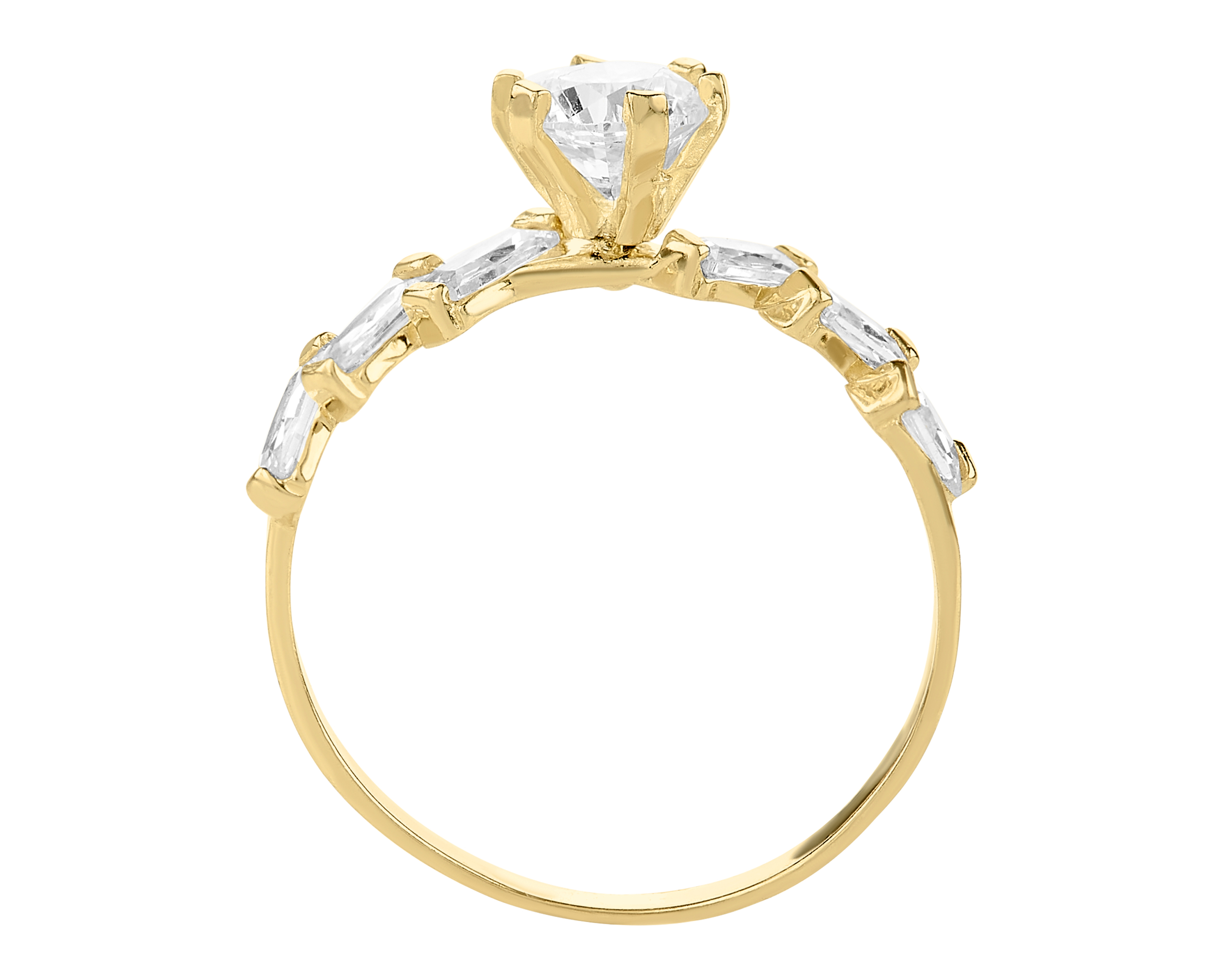 Foto 3 | Foto 3 | Anillo De Compromiso de Oro 14K Talla 8-8.5
