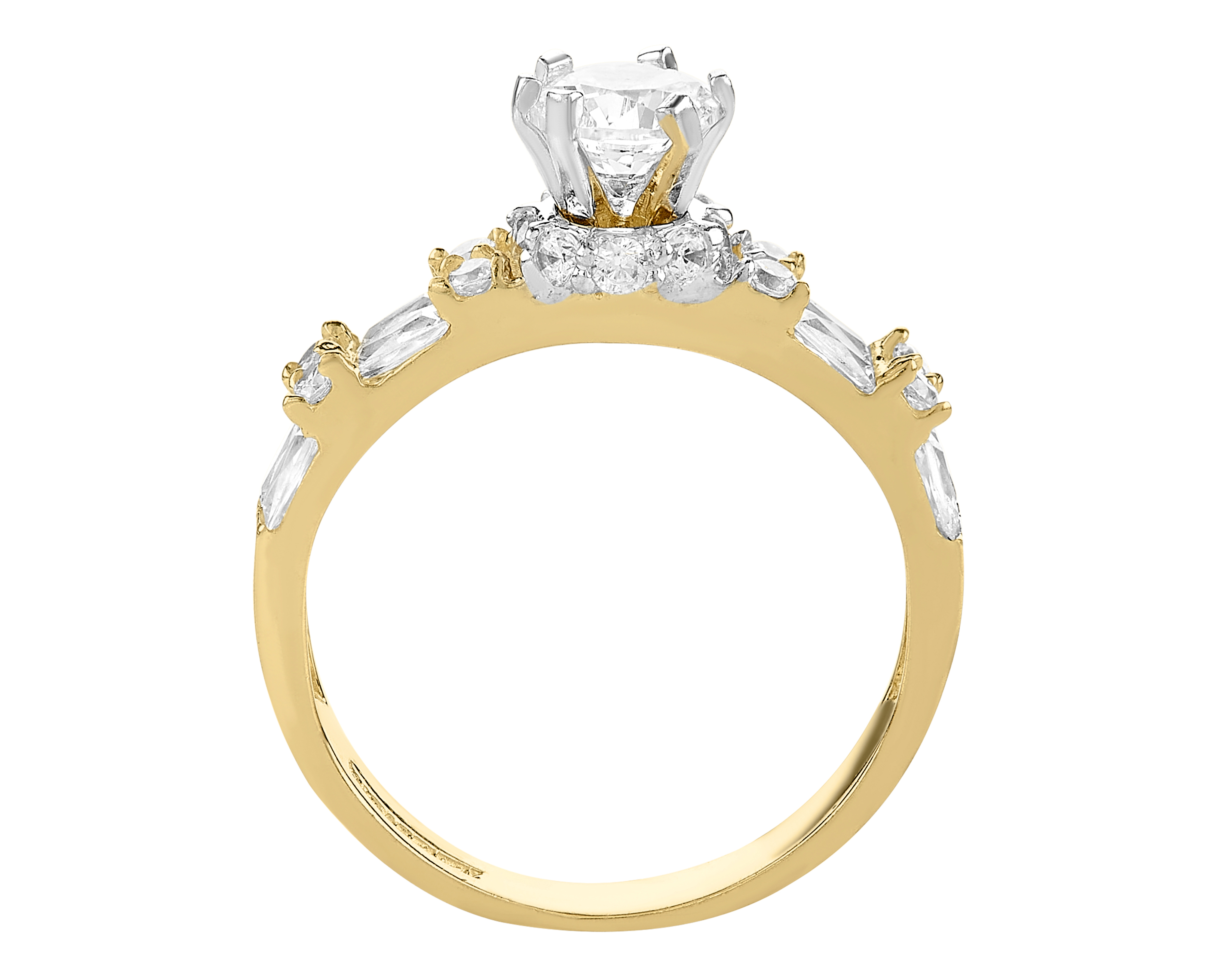 Foto 3 | Foto 3 | Anillo De Compromiso de Oro 14K Talla 7