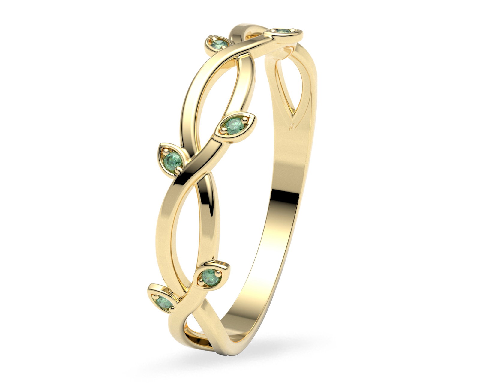 Anillo de Oro 10K Moments Talla 7