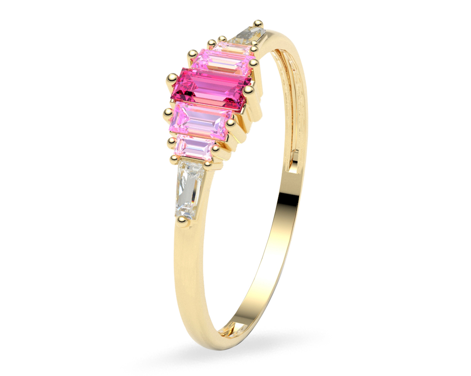 Anillo de Oro 10K Moments Nro. 7-7.5