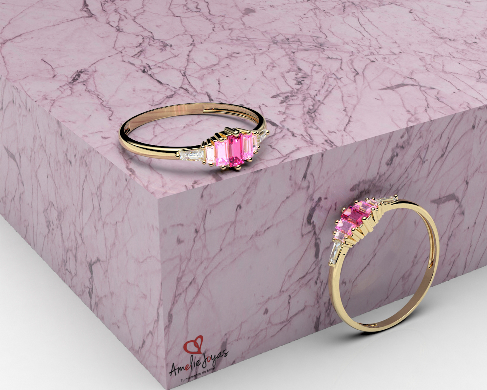 Foto 4 | Foto 4 | Anillo de Oro 10K Moments Nro. 7-7.5