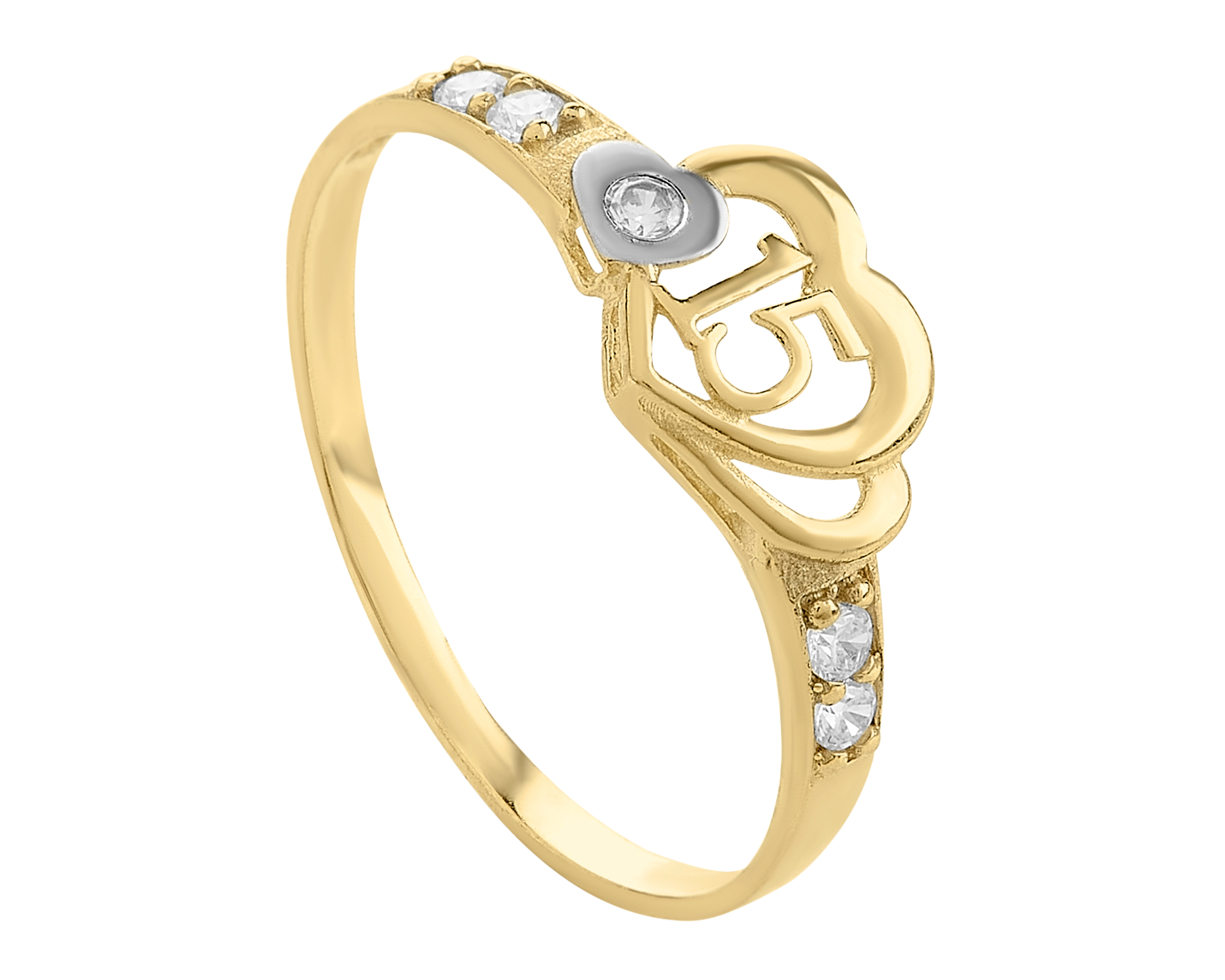 Anillo de Oro 10K Moments Talla 6