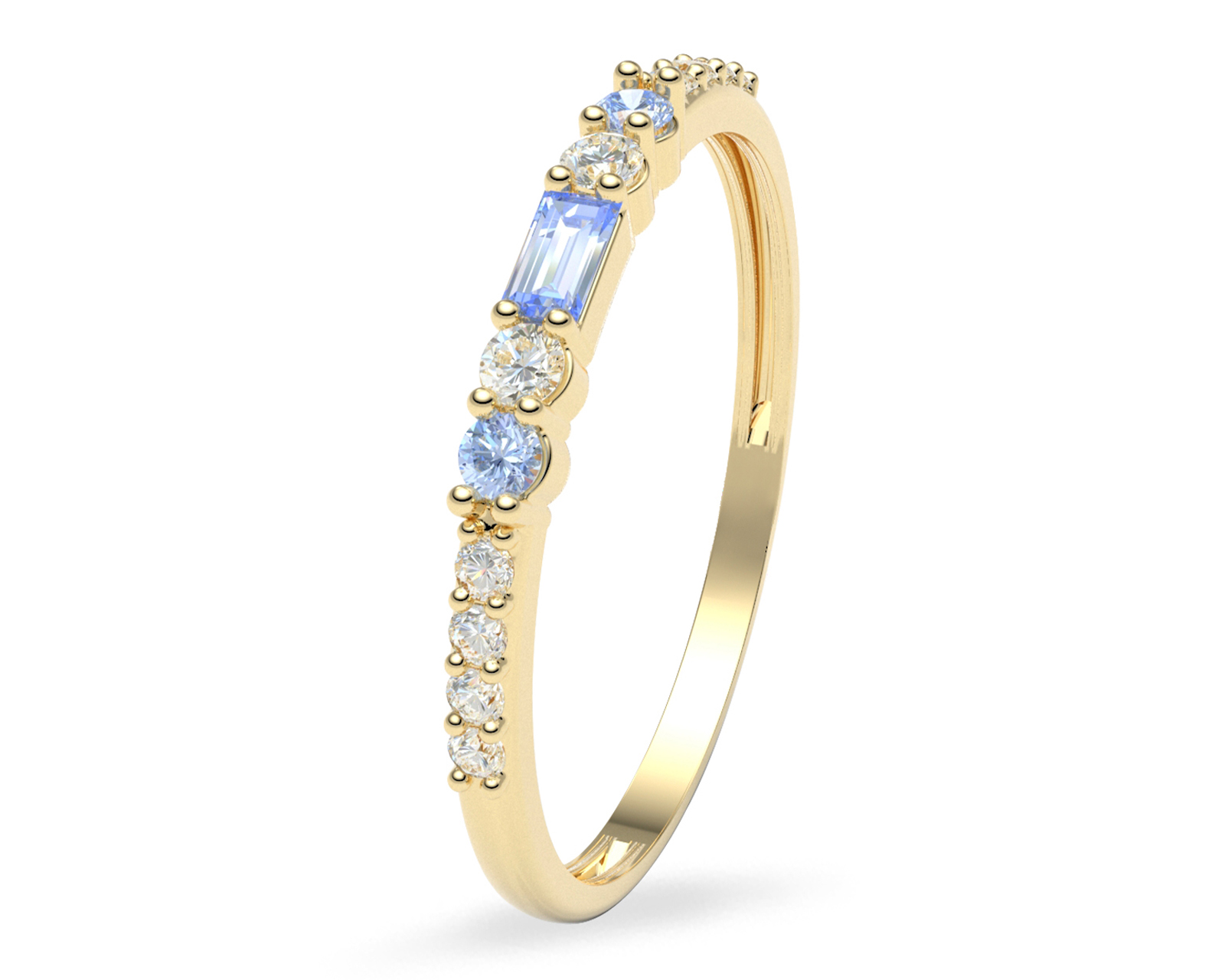 Anillo de Oro 10K Moments Talla 7