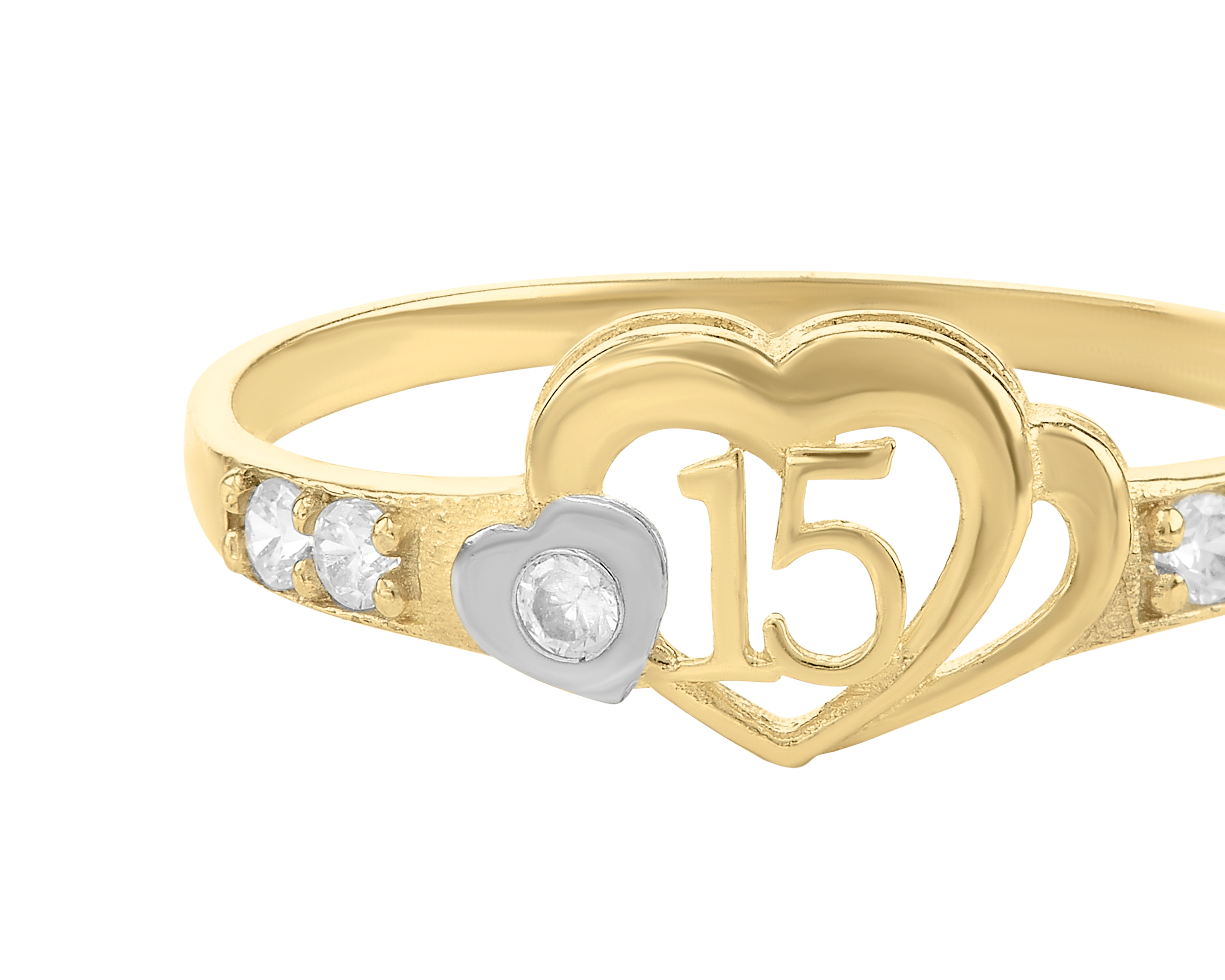 Foto 4 | Foto 4 | Anillo de Oro 10K Amelie Talla 7