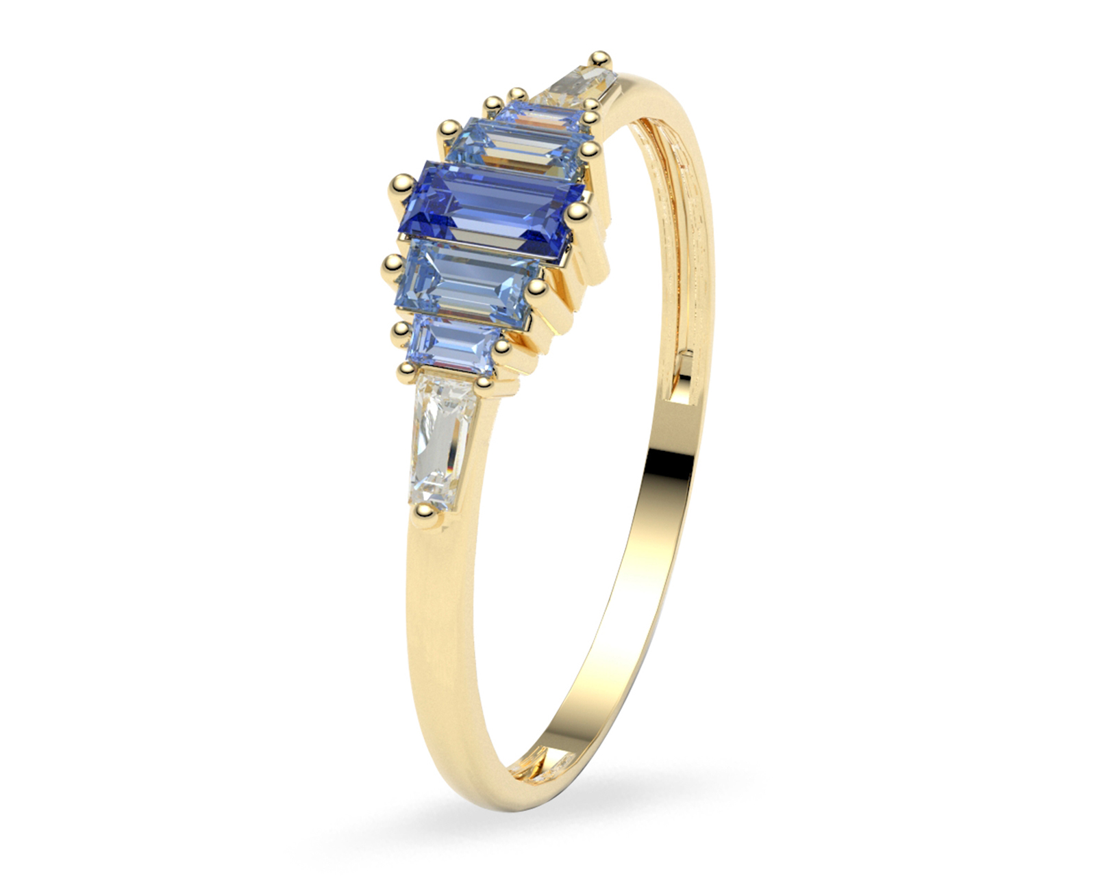 Anillo de Oro 10K Moments Talla 8