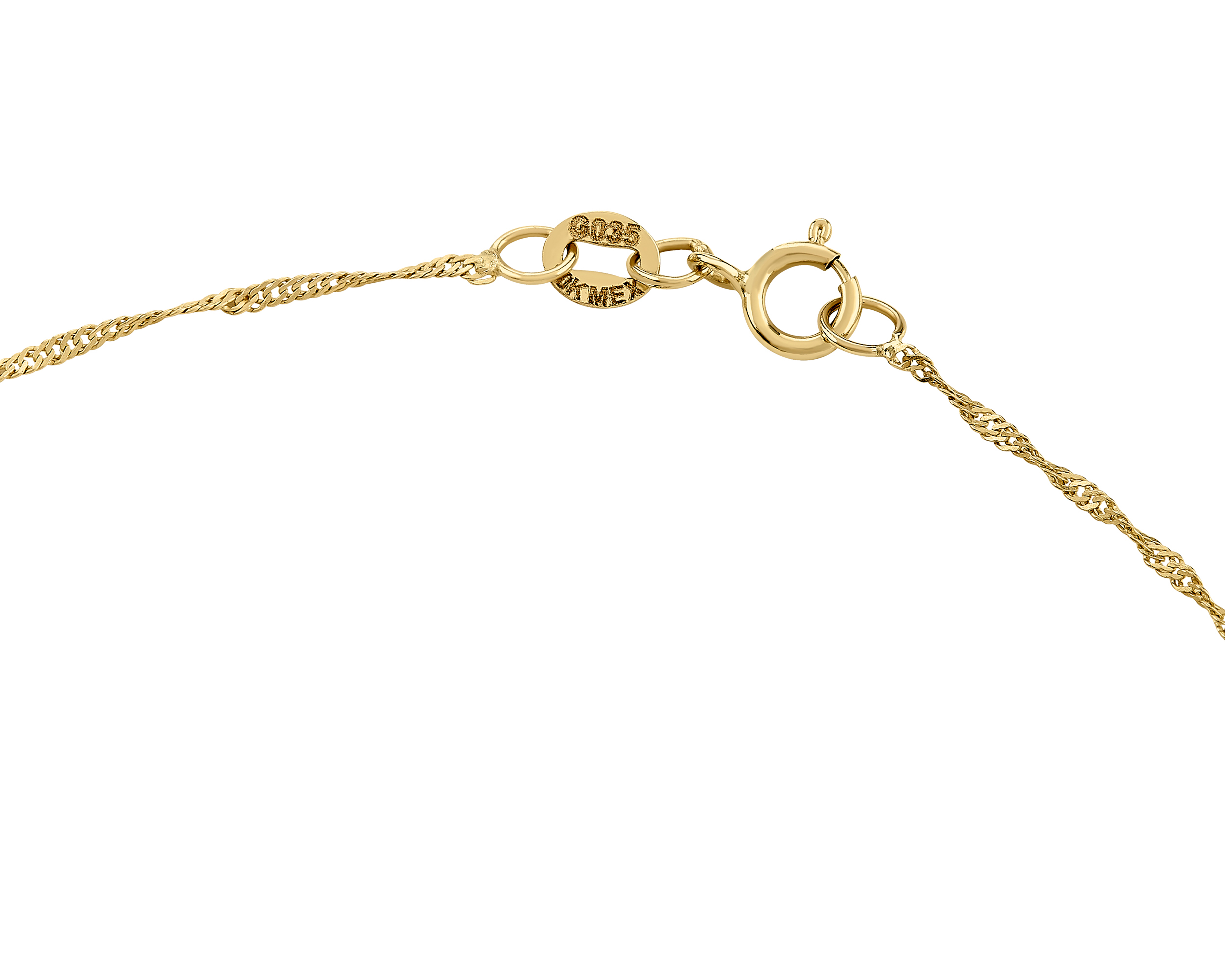 Foto 4 pulgar | Foto 3 | Collar de Oro 14K Kuo