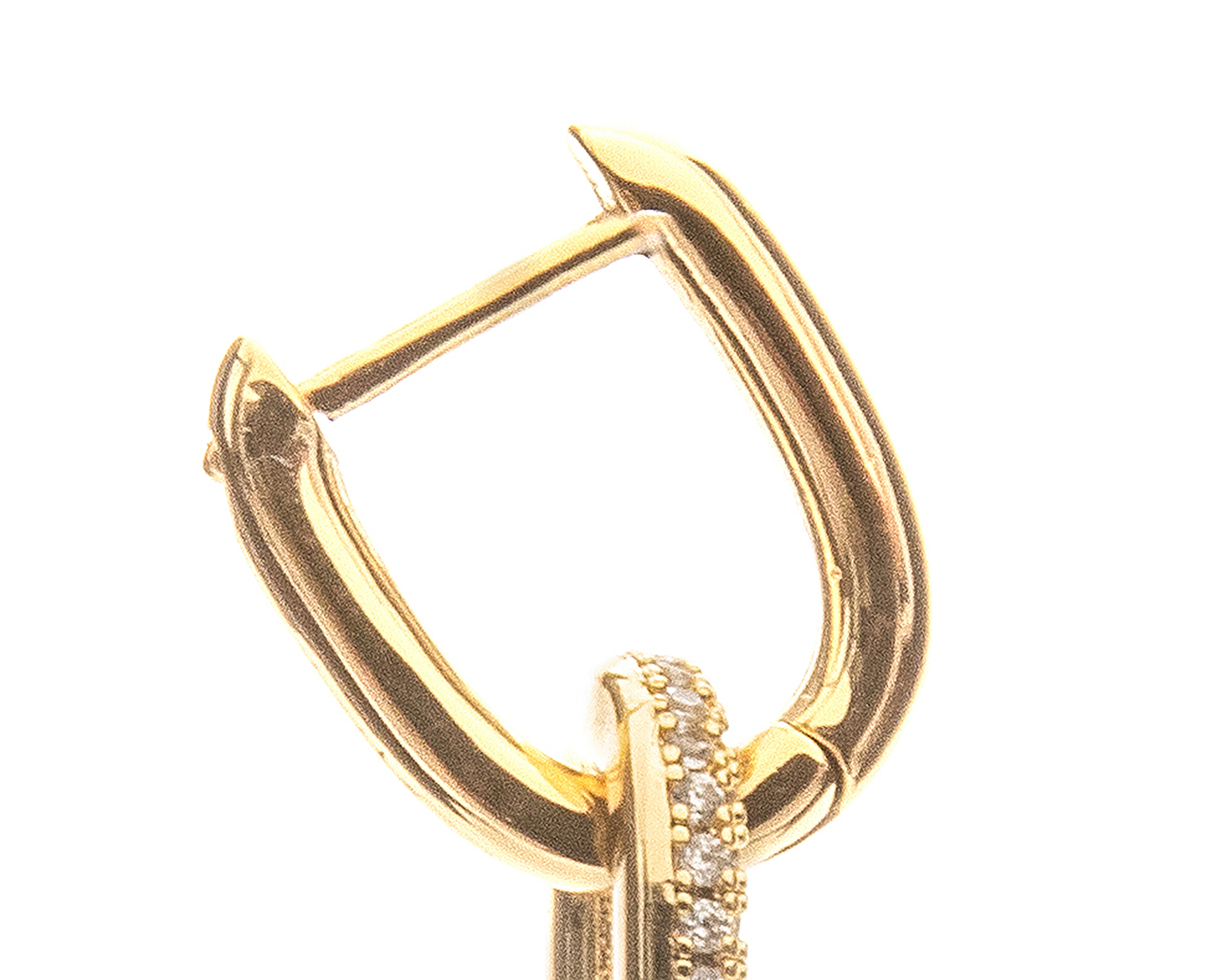 Foto 3 | Foto 3 | Arracadas de Chapa de Oro 18K Girondela