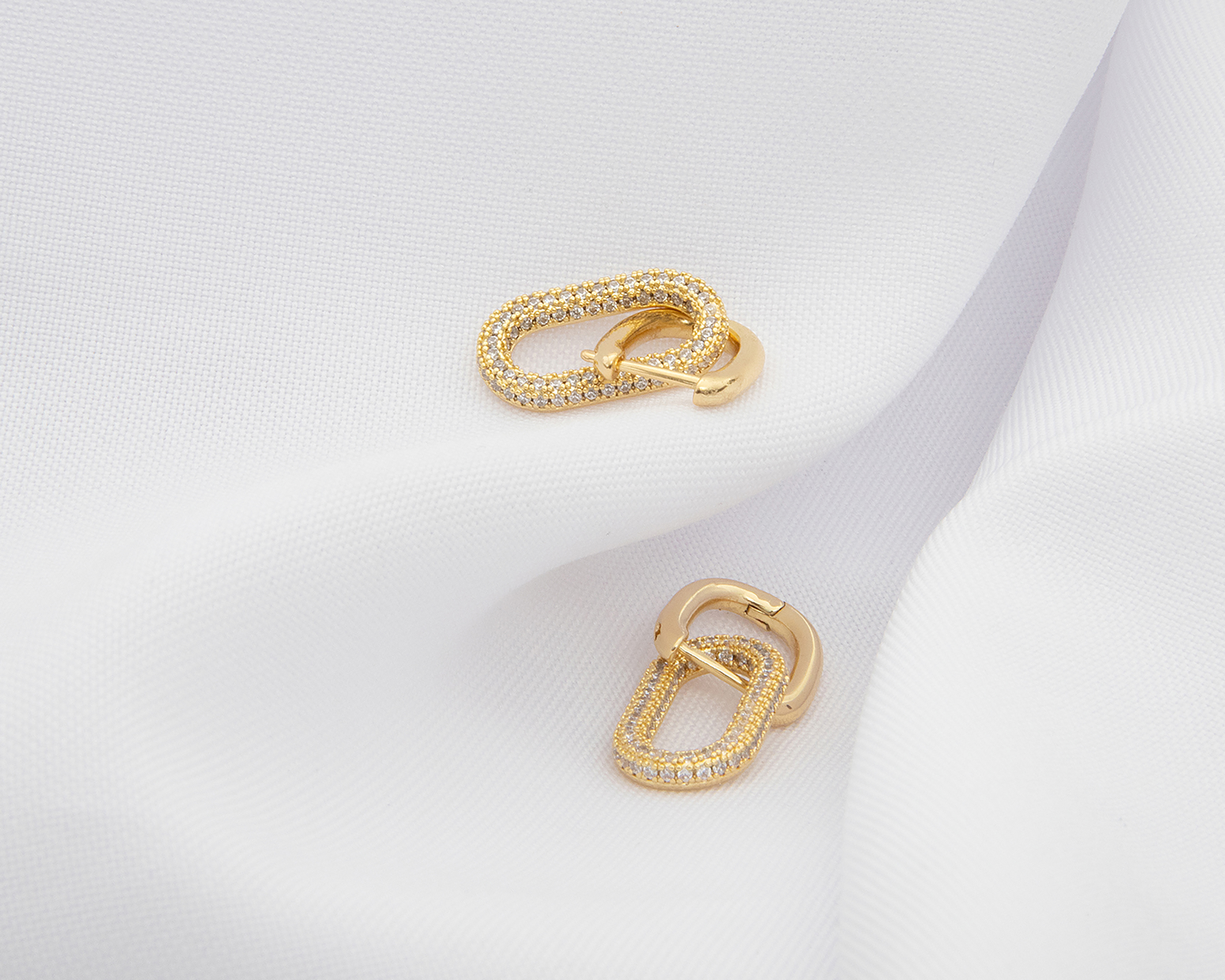 Foto 5 | Foto 5 | Arracadas de Chapa de Oro 18K Girondela