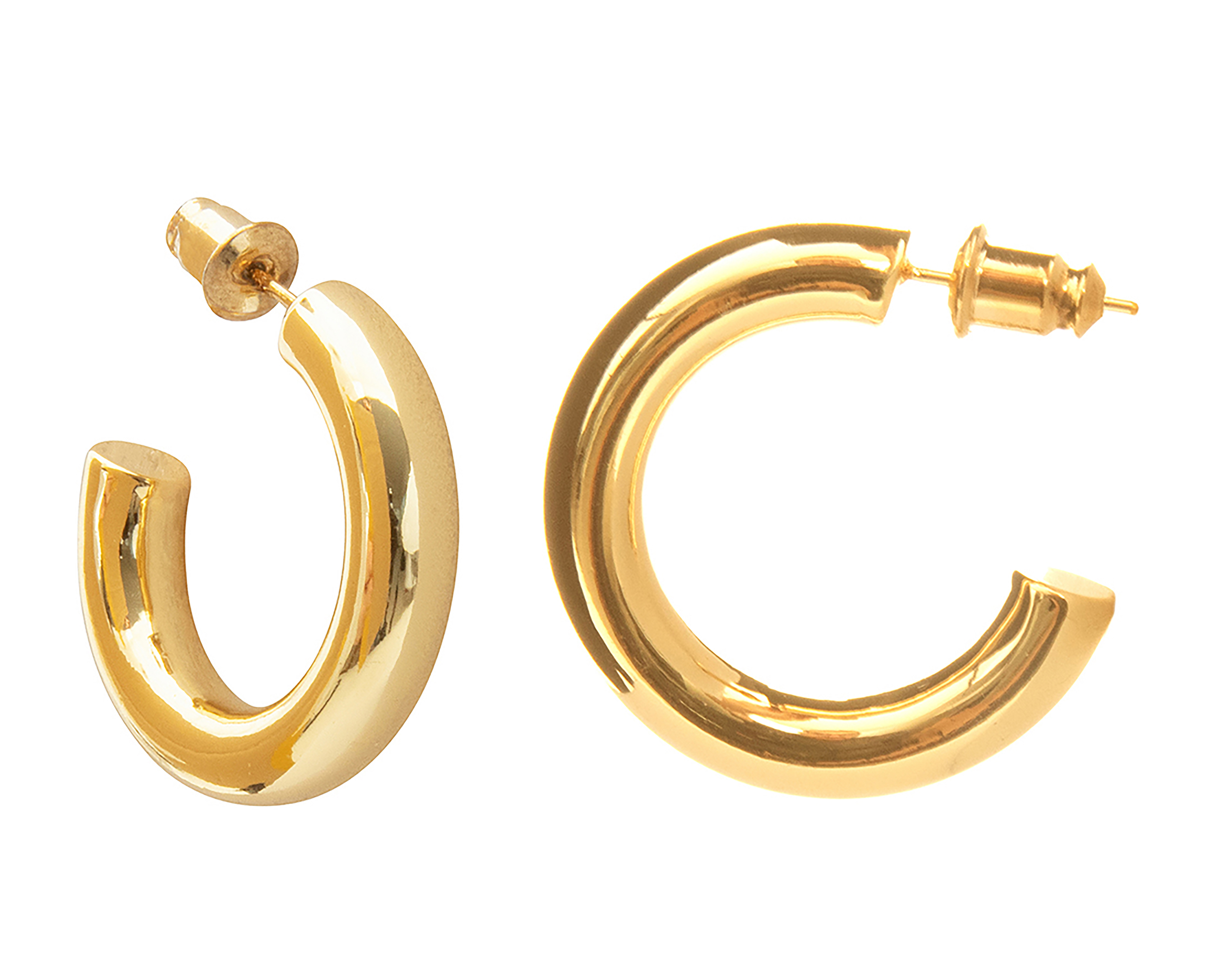 Foto 1 | Foto 1 | Arracadas de Chapa de Oro 18K Girondela