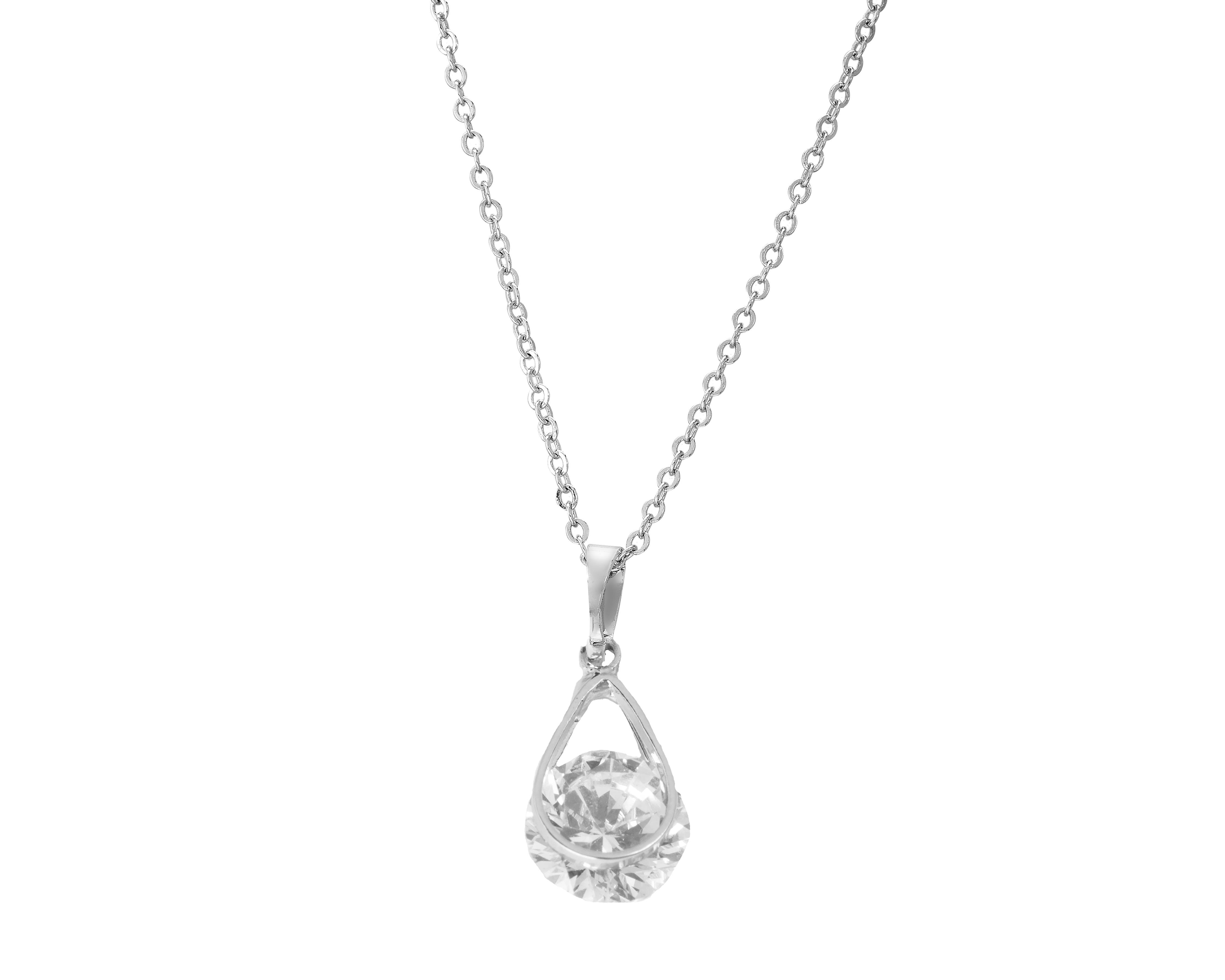 Foto 3 pulgar | Foto 2 | Collar y Aretes de Chapa Rodio Unlimited