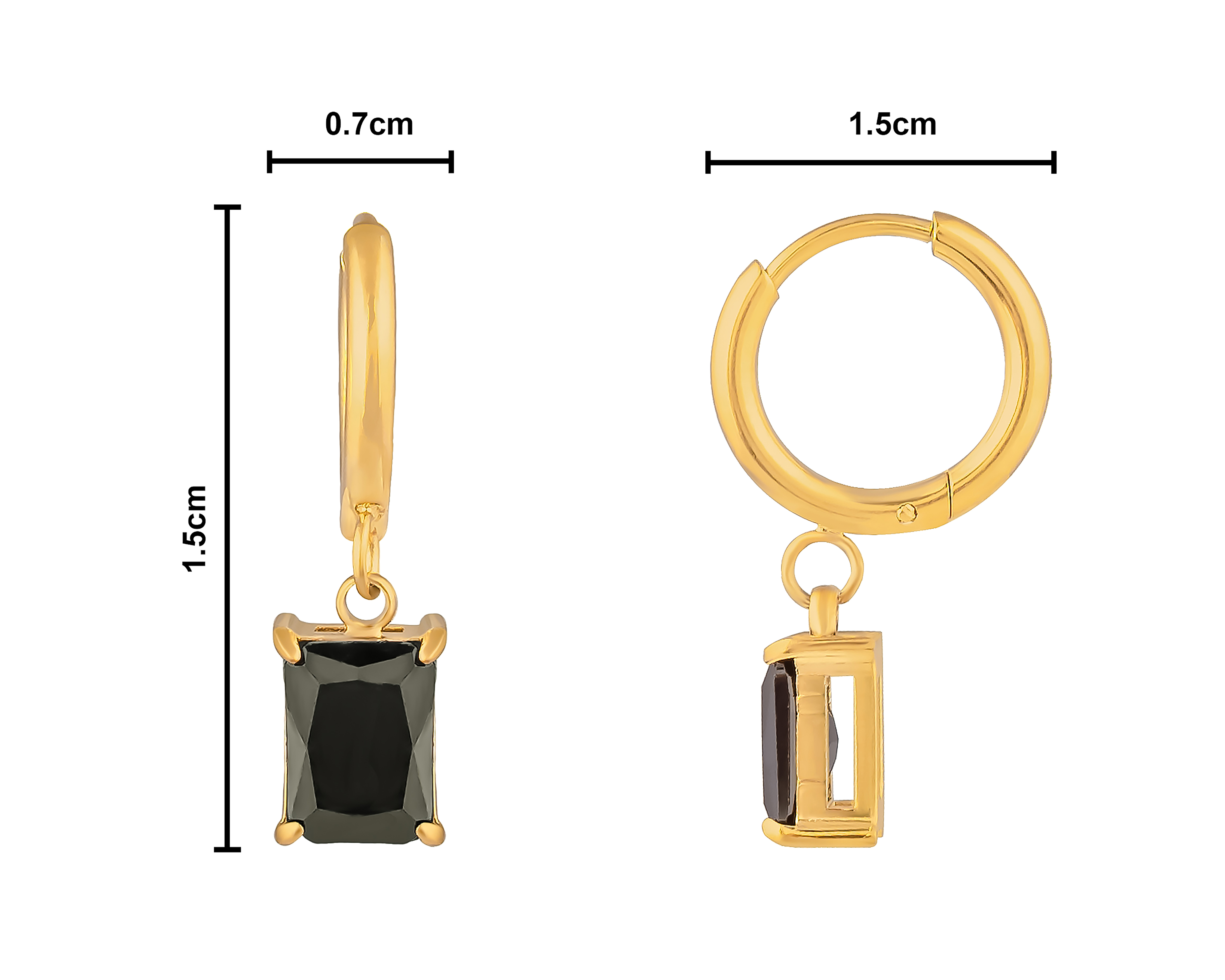 Foto 4 | Foto 4 | Aretes de Acero Inoxidable Jennifer Lopez