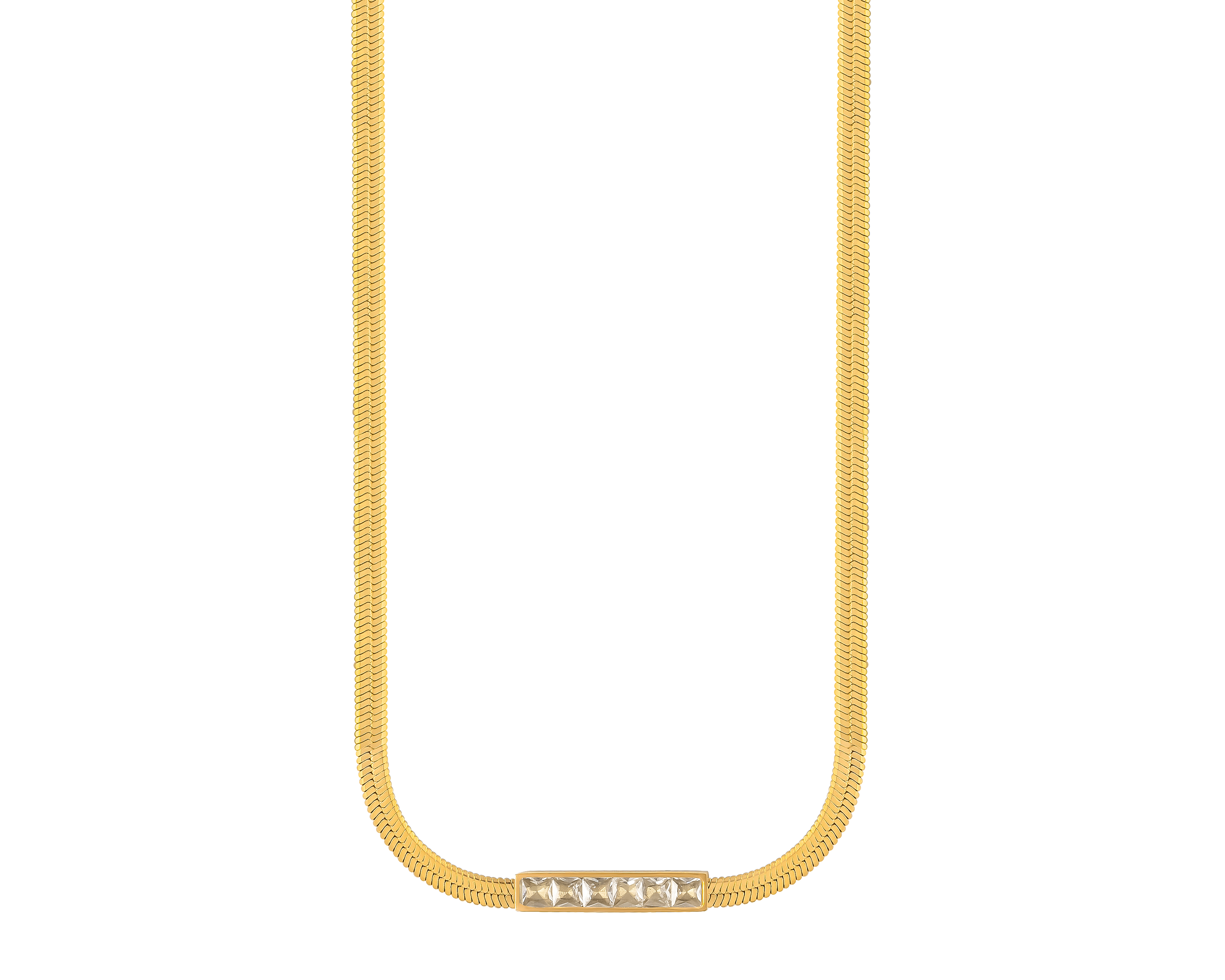 Collar de Acero Inoxidable Jennifer Lopez