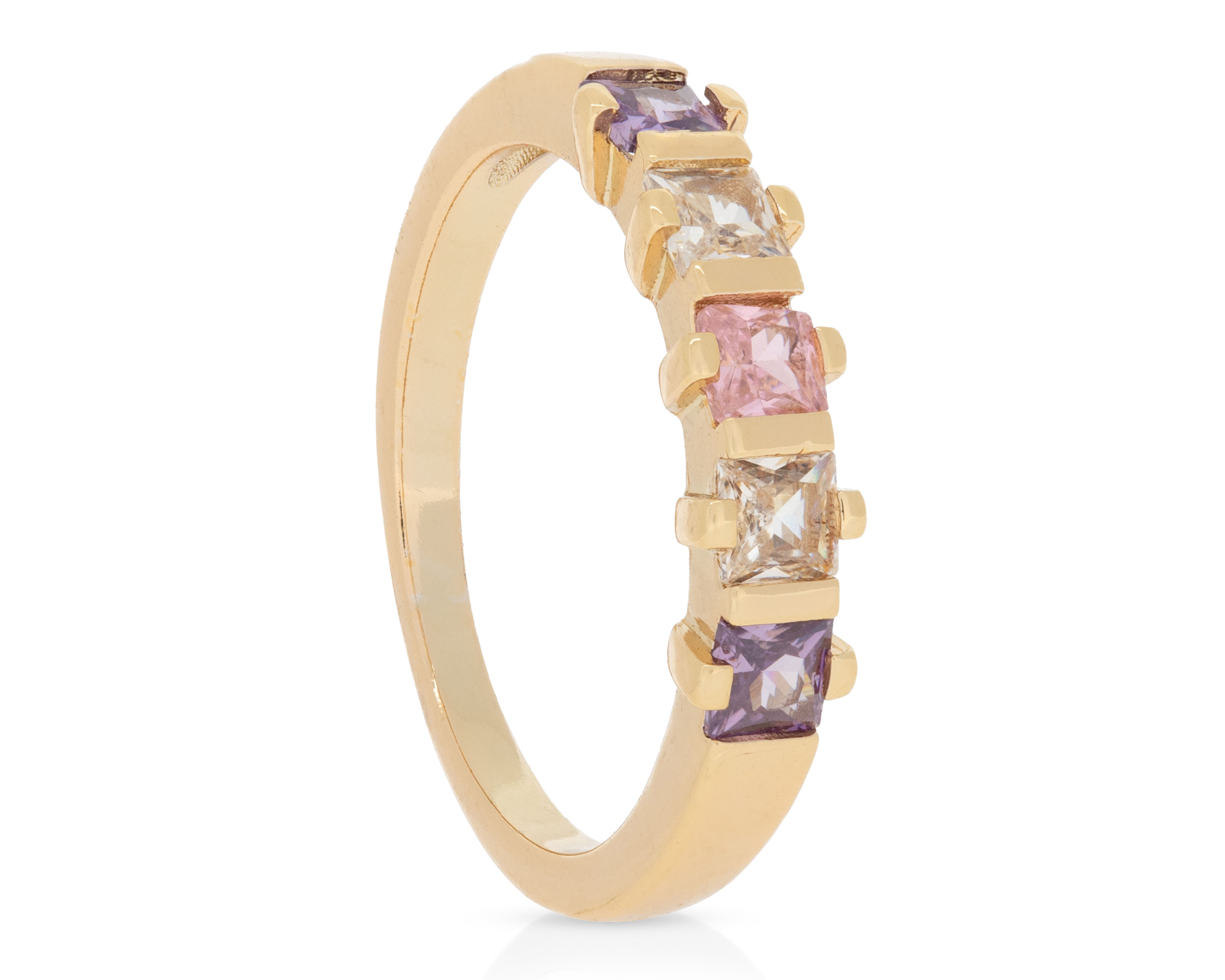 Anillo de Chapa de Oro 18K Nro. 7