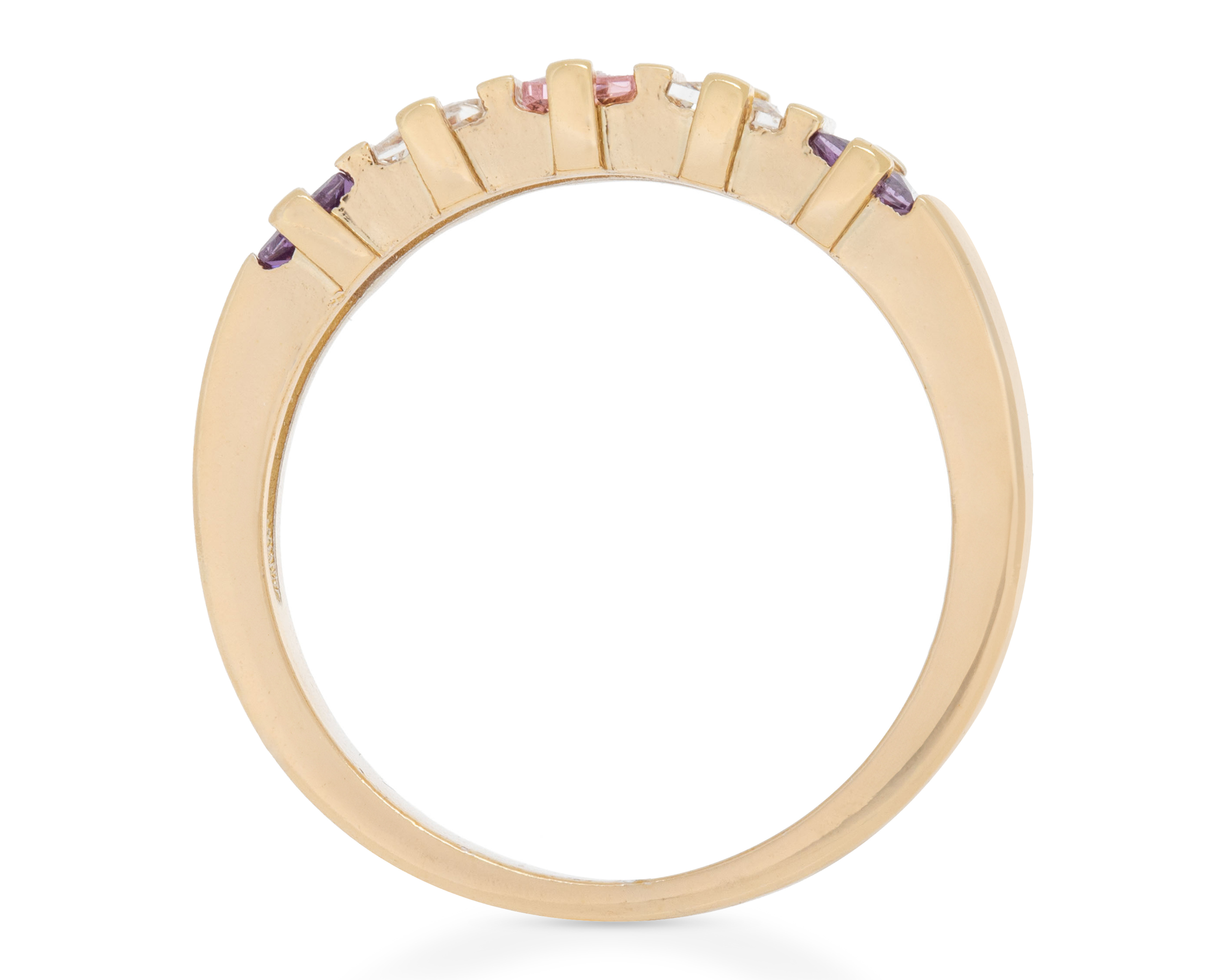 Foto 4 pulgar | Foto 3 | Anillo de Chapa de Oro 18K Nro. 7