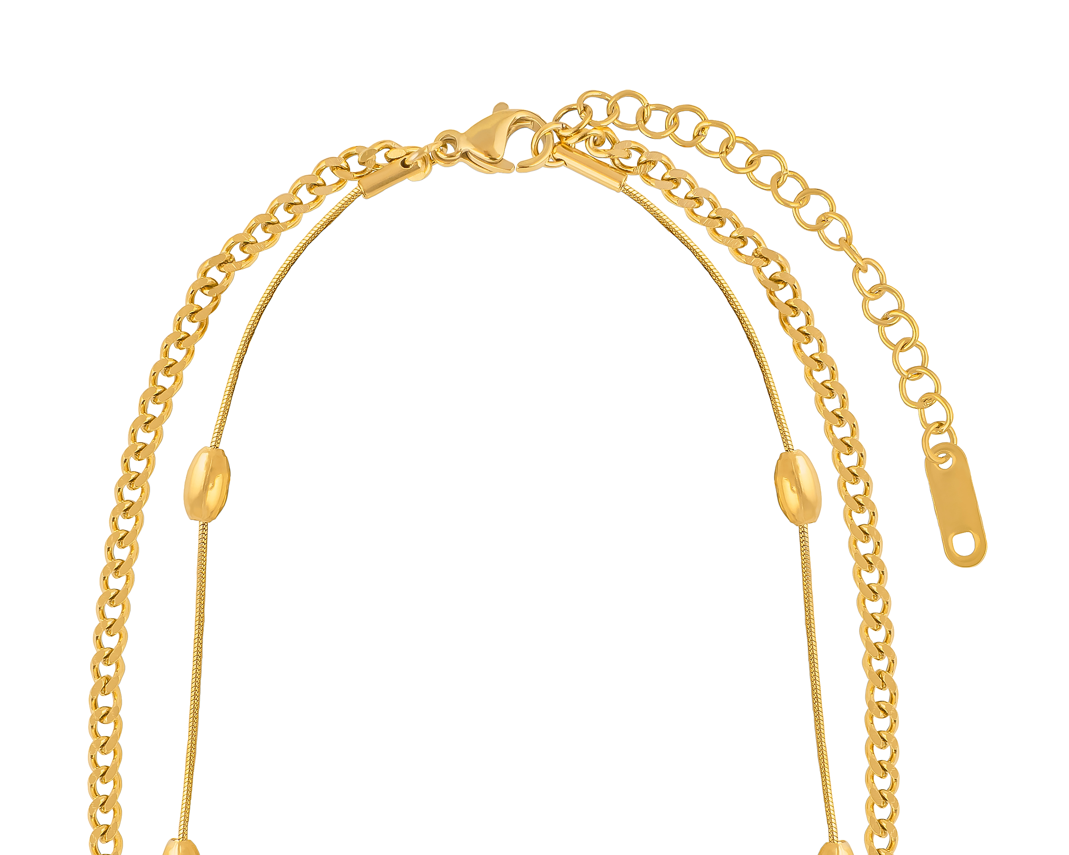 Foto 4 pulgar | Foto 3 | Collar de Acero Inoxidable Jennifer Lopez