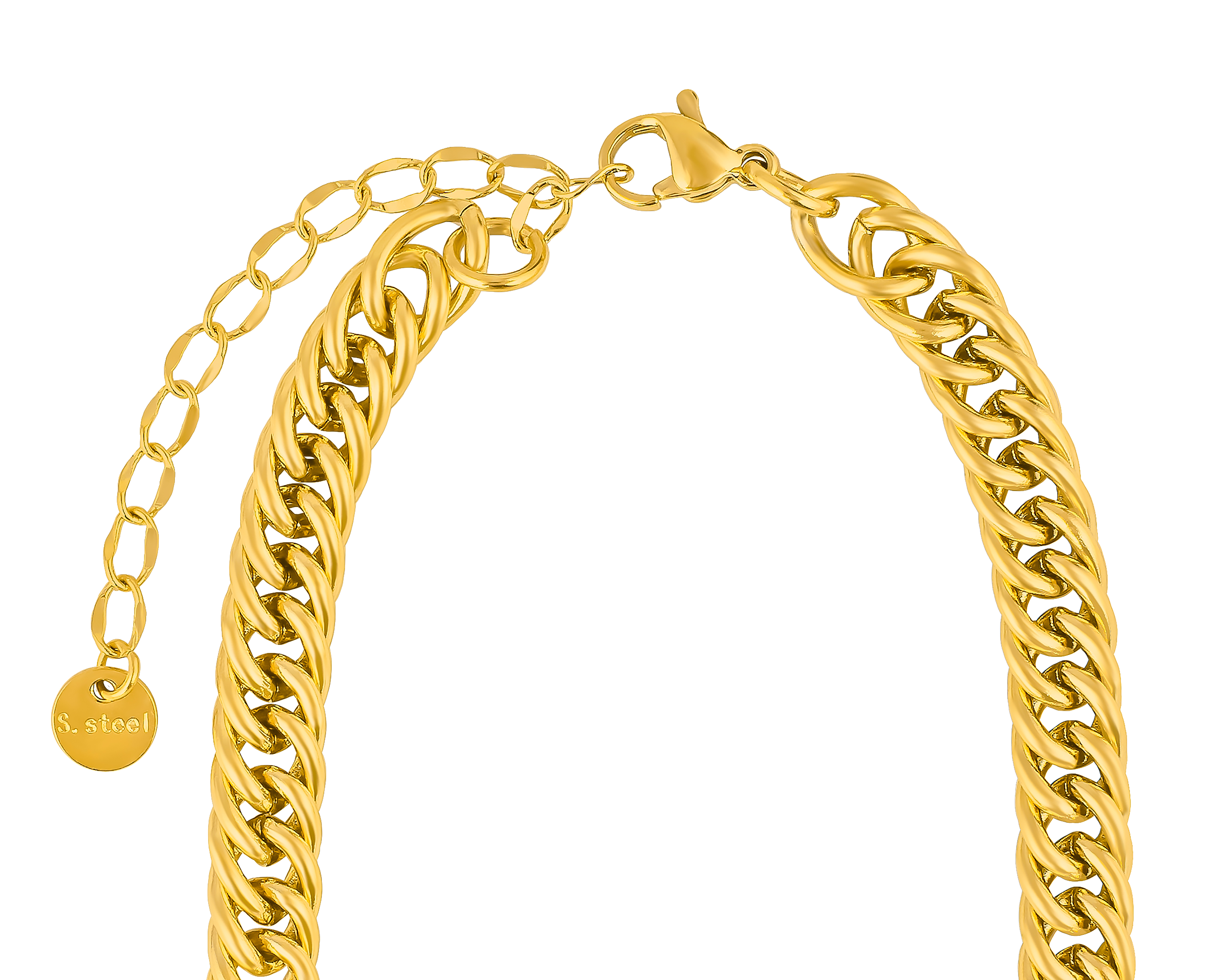 Foto 4 pulgar | Foto 3 | Collar de Acero Inoxidable Jennifer Lopez