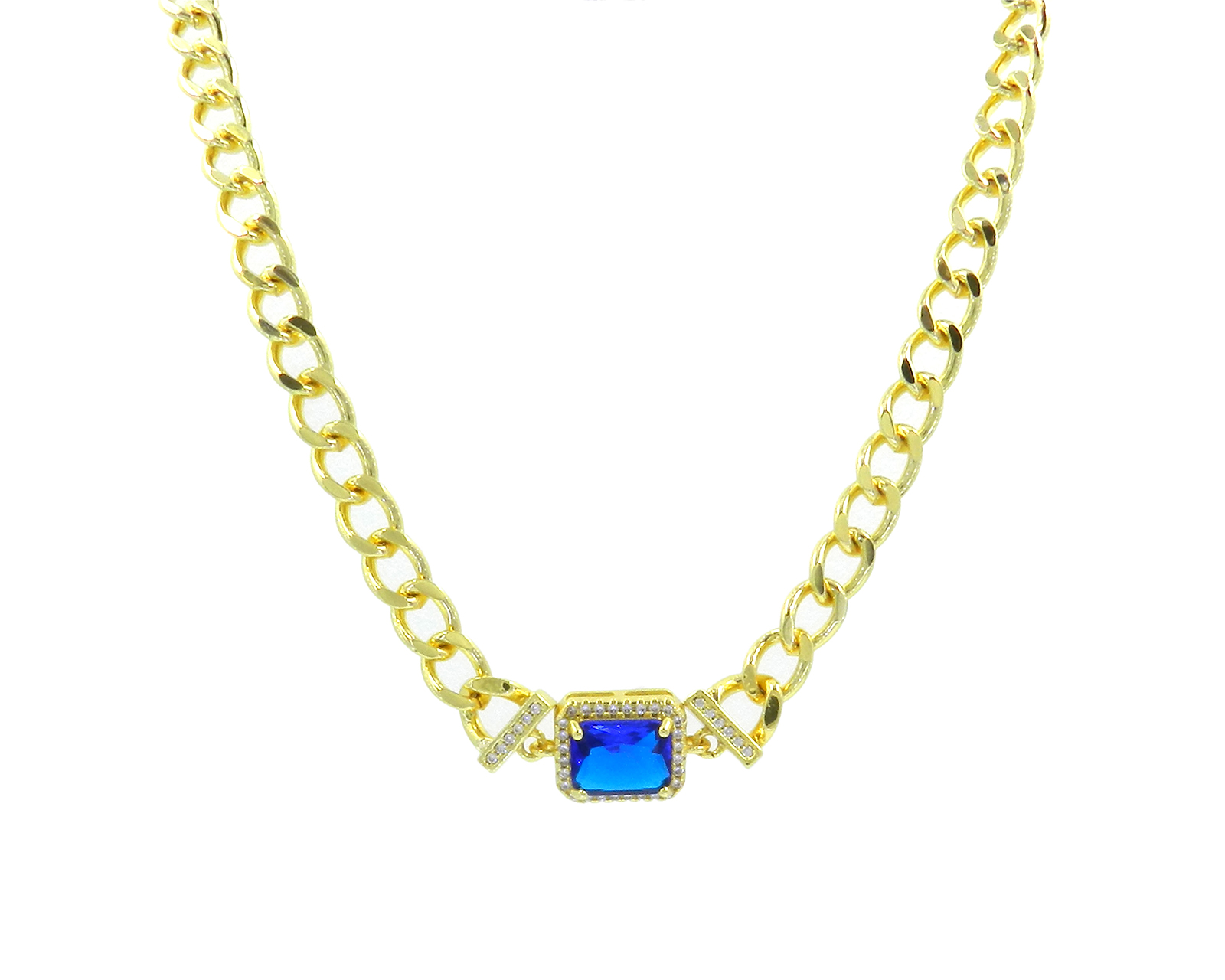Foto 2 pulgar | Foto 1 | Collar de Acero Inoxidable Jennifer Lopez