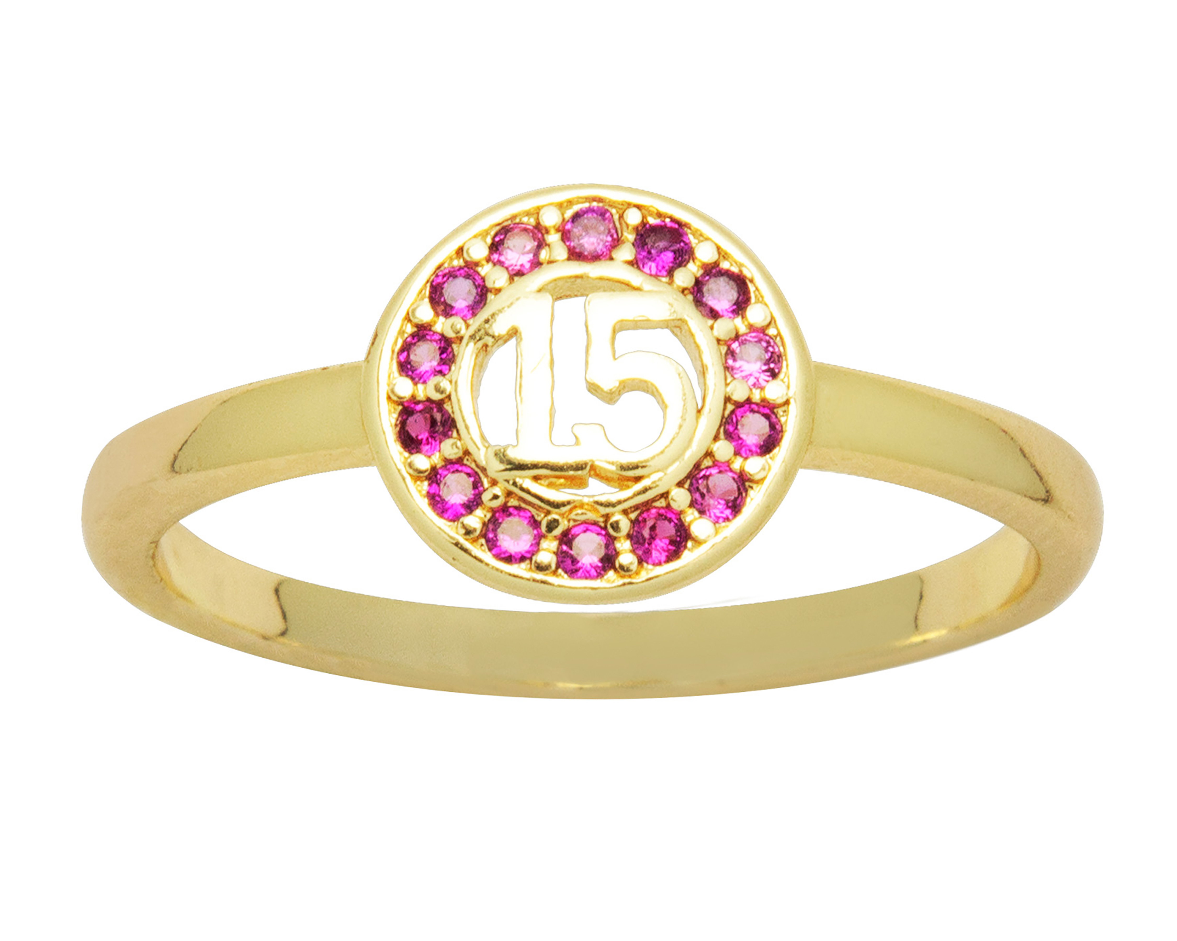 Foto 2 | Foto 2 | Anillo de Chapa de Oro 18K Nro. 7-7.5