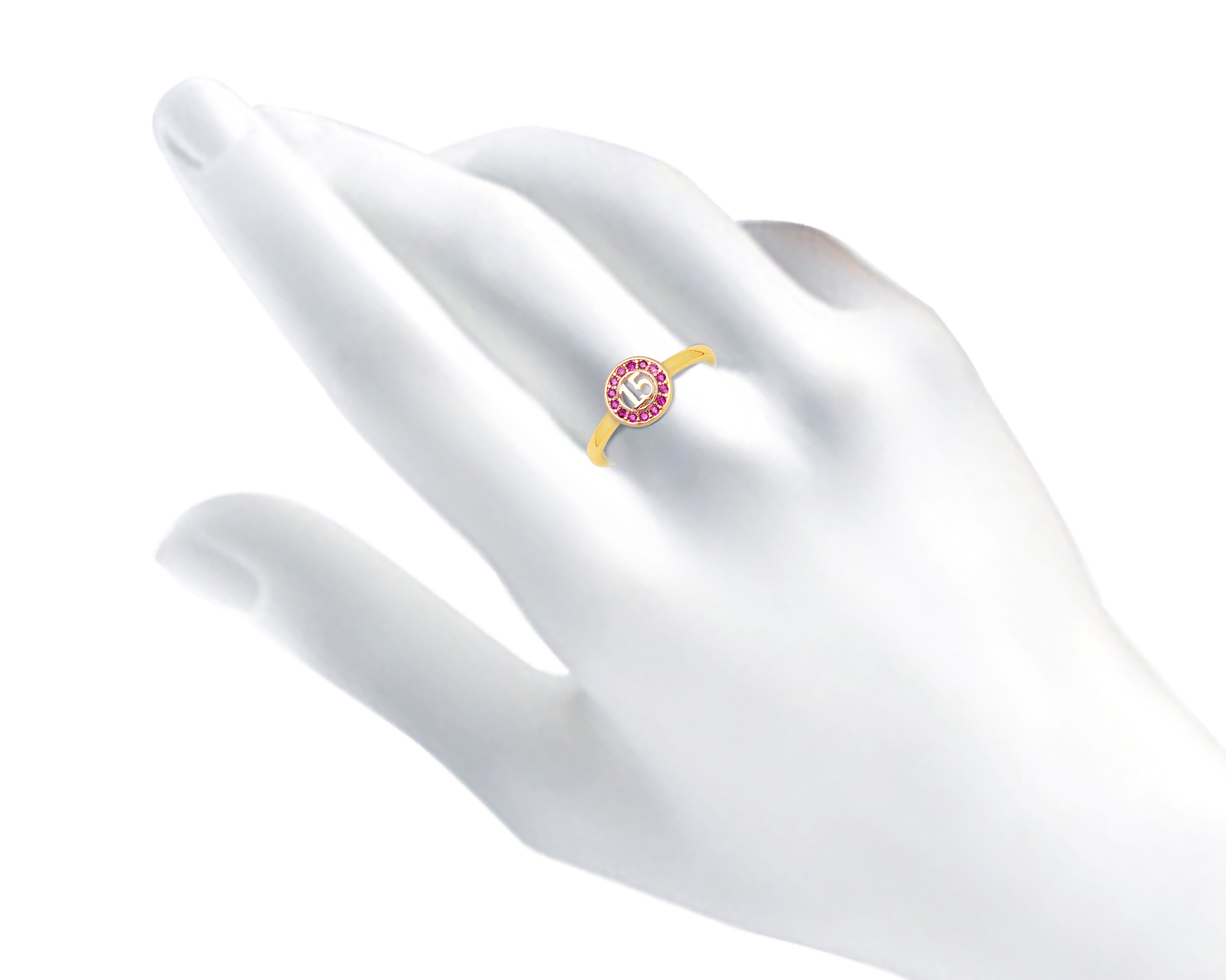 Foto 5 | Foto 5 | Anillo de Chapa de Oro 18K Nro. 7-7.5