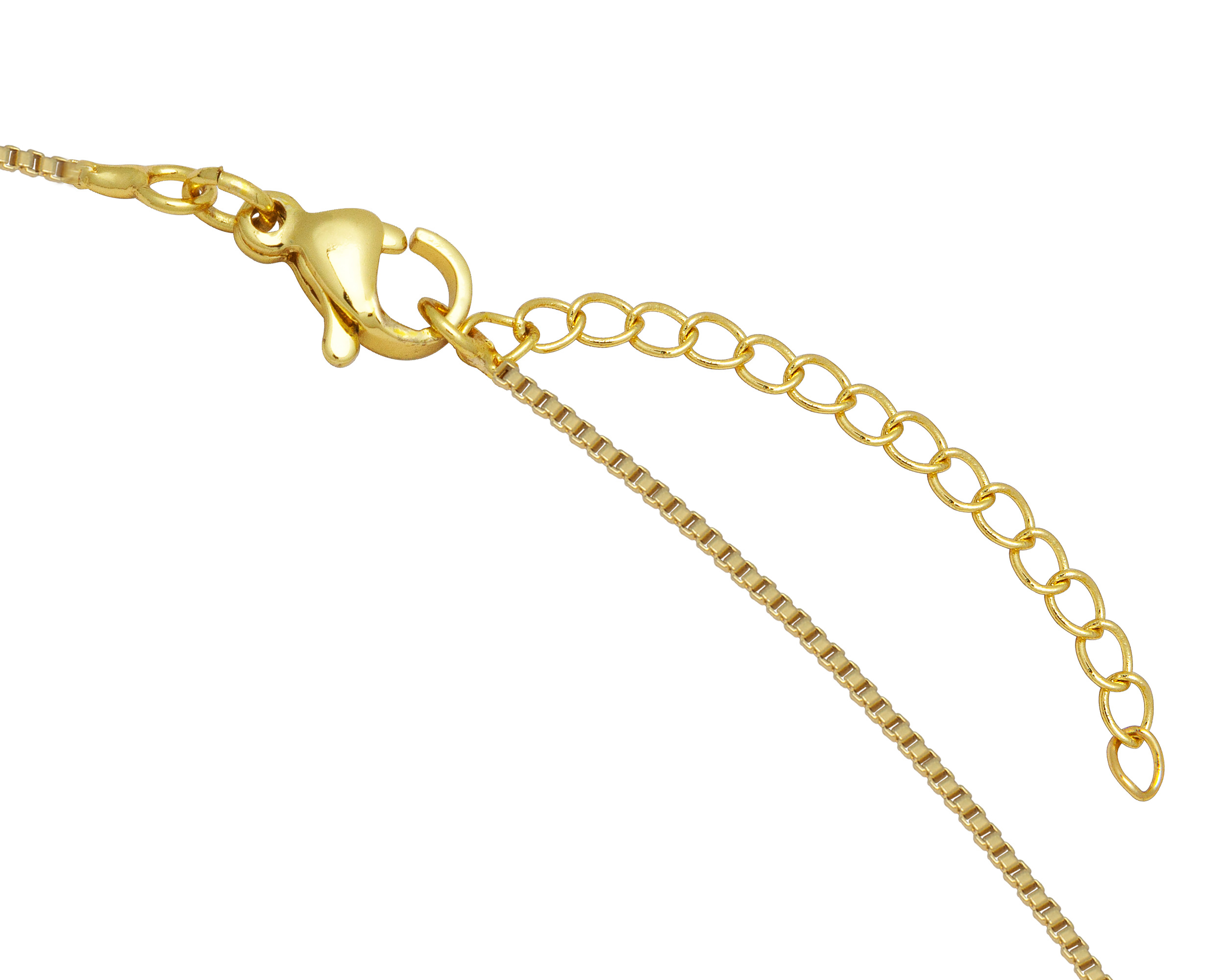 Foto 5 pulgar | Foto 4 | Collar de Chapa de Oro 18K Sentimientos