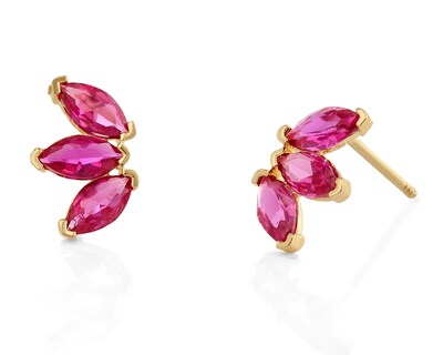 Foto 1 | Foto 1 | Broqueles de Oro 10K Sabelli