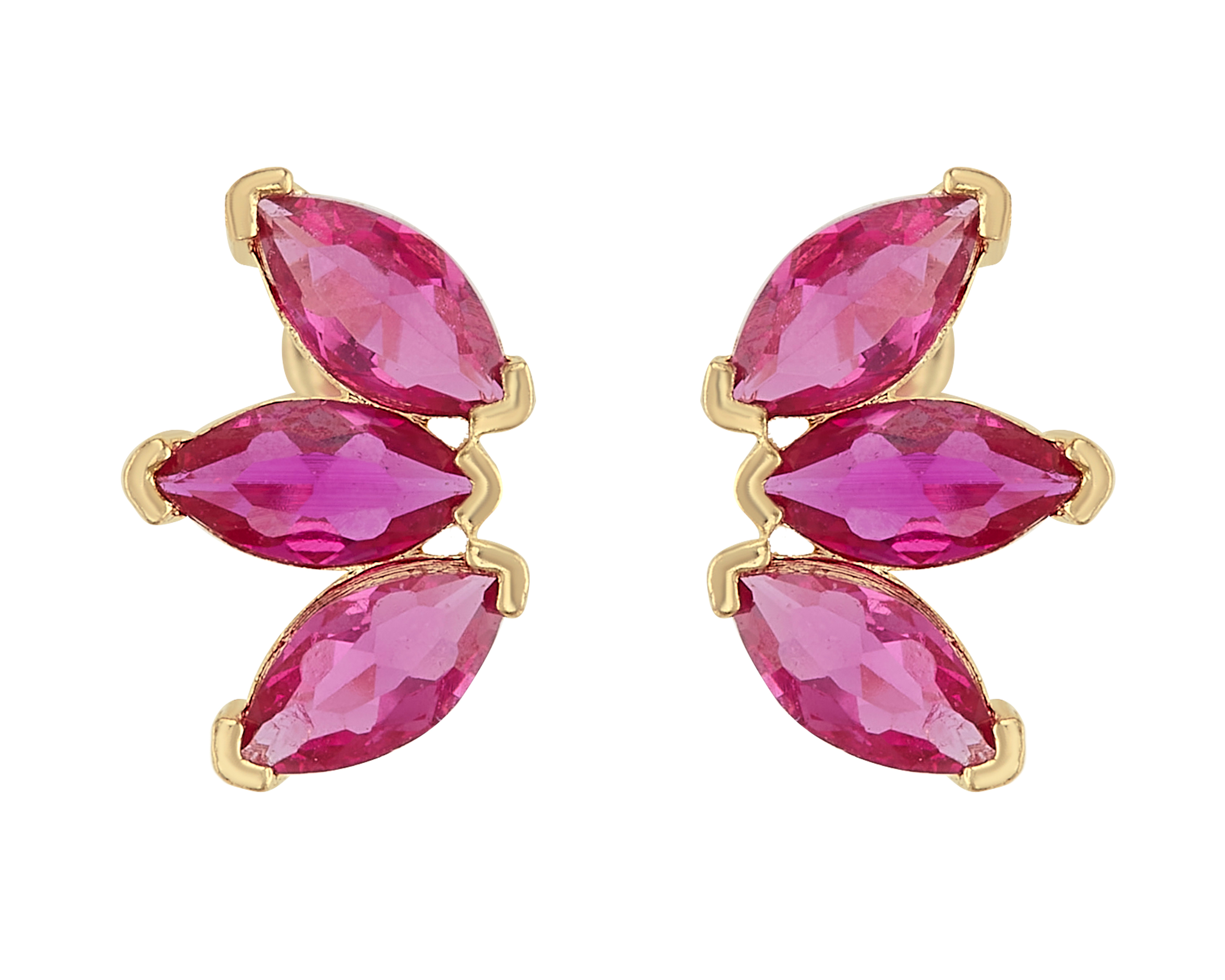 Foto 4 pulgar | Foto 3 | Broqueles de Oro 10K Sabelli