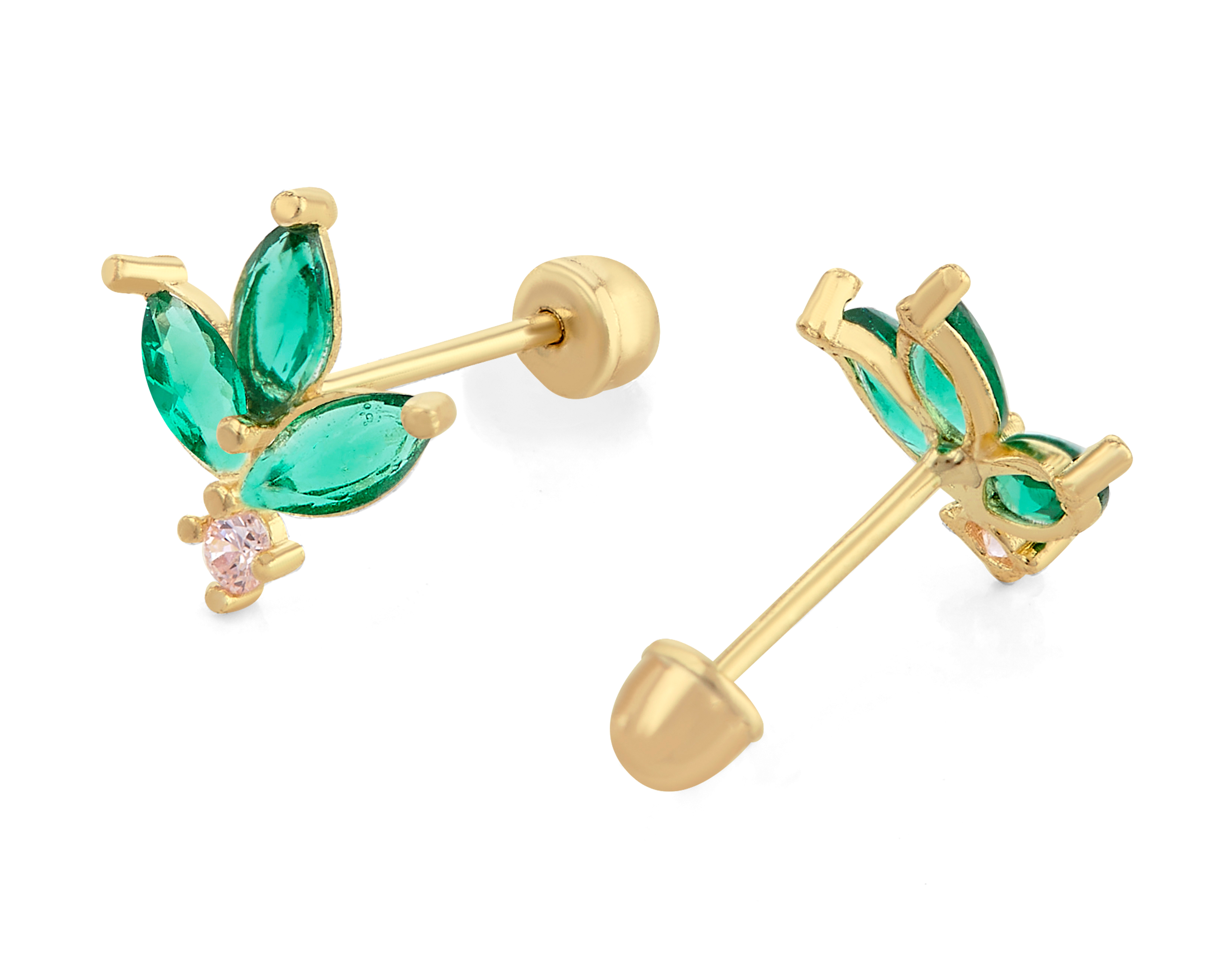 Foto 2 | Foto 2 | Broqueles de Oro 10K Sabelli