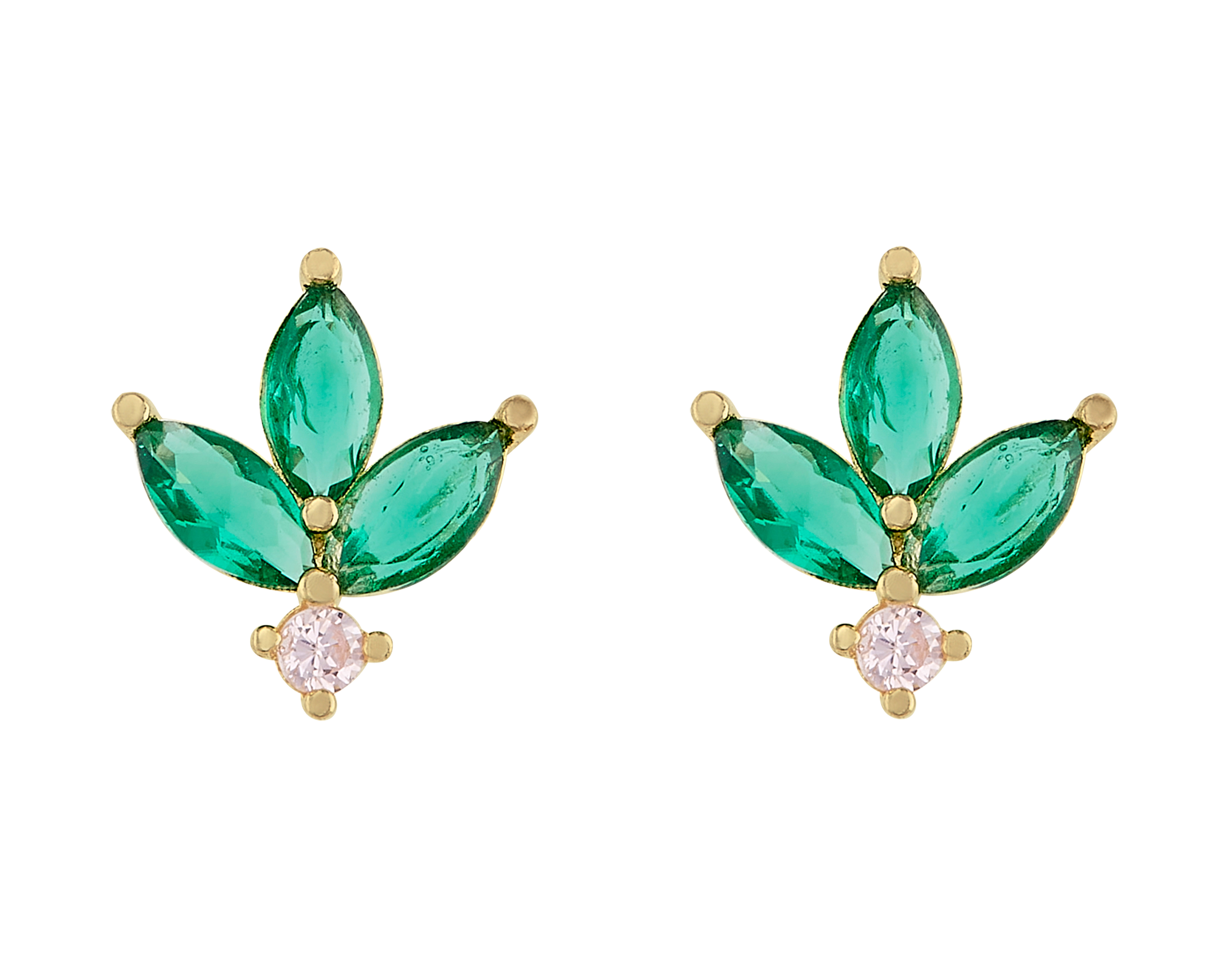 Foto 5 pulgar | Foto 4 | Broqueles de Oro 10K Sabelli